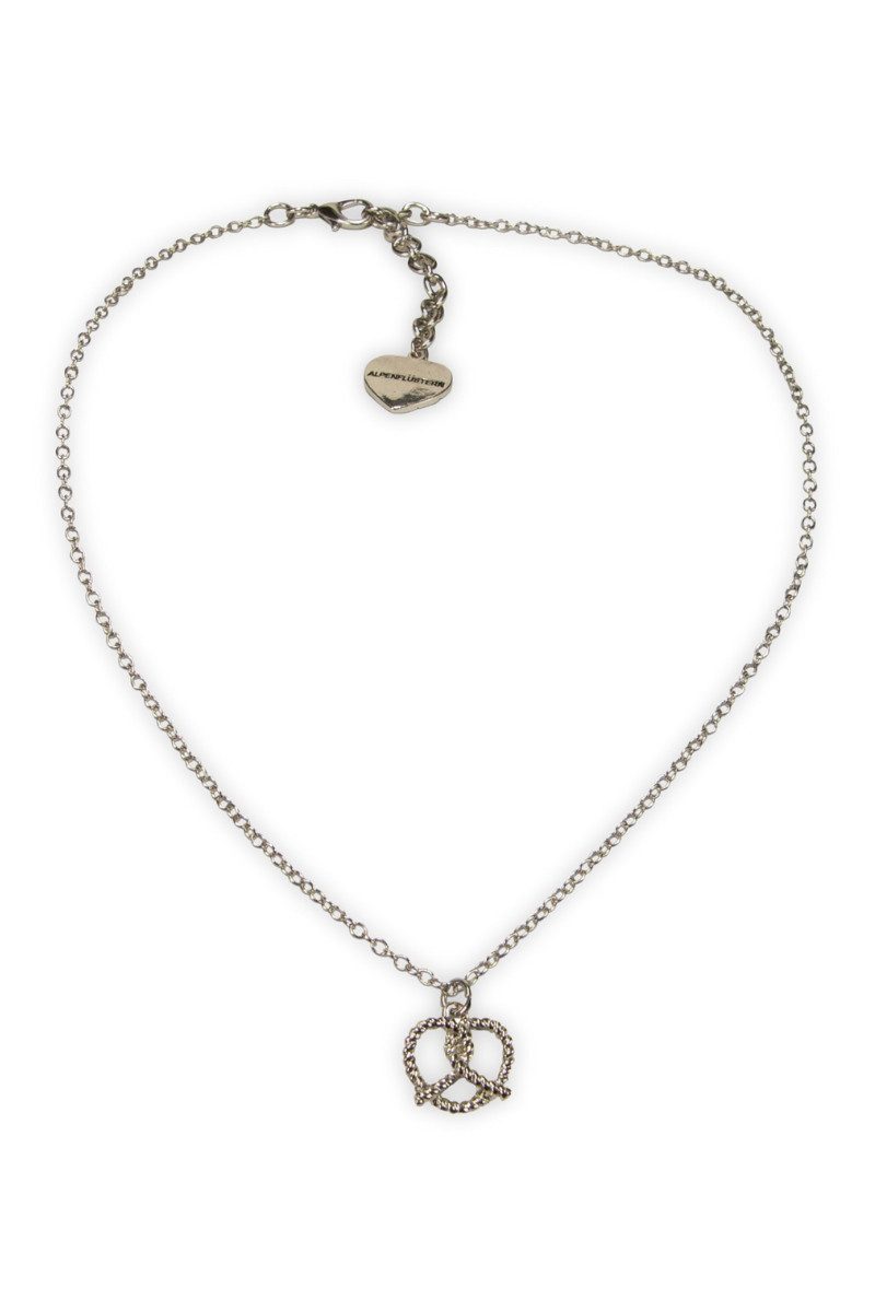 Alpenflüstern Kette mit Anhänger Trachtenkette - BREZE - gold, silber günstig online kaufen