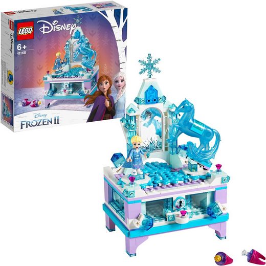 LEGO® Konstruktionsspielsteine »Elsas Schmuckkästchen (41168), LEGO® Disney Princess«, (300 St)