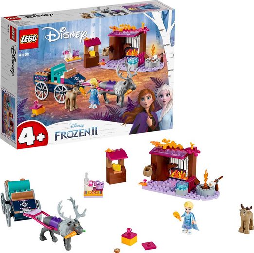 LEGO® Konstruktionsspielsteine »Elsa und die Rentierkutsche (41166), LEGO® Disney Princess«, (116 St)