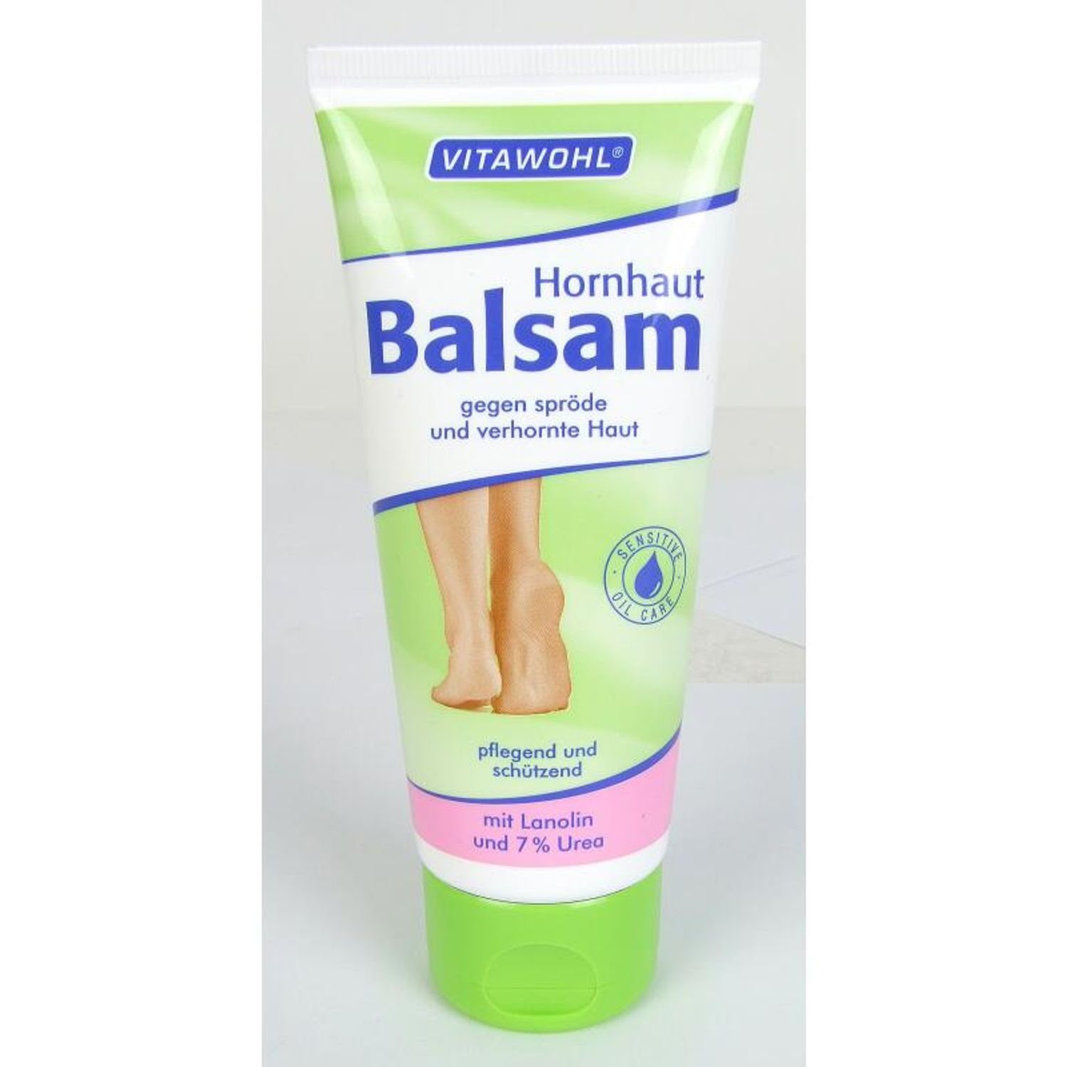 Schmees GmbH Körpercreme 12x Vitawohl Hornhaut Balsam 100ml Fuß Pflegecreme Lotion Schutz Trock, 12-tlg.