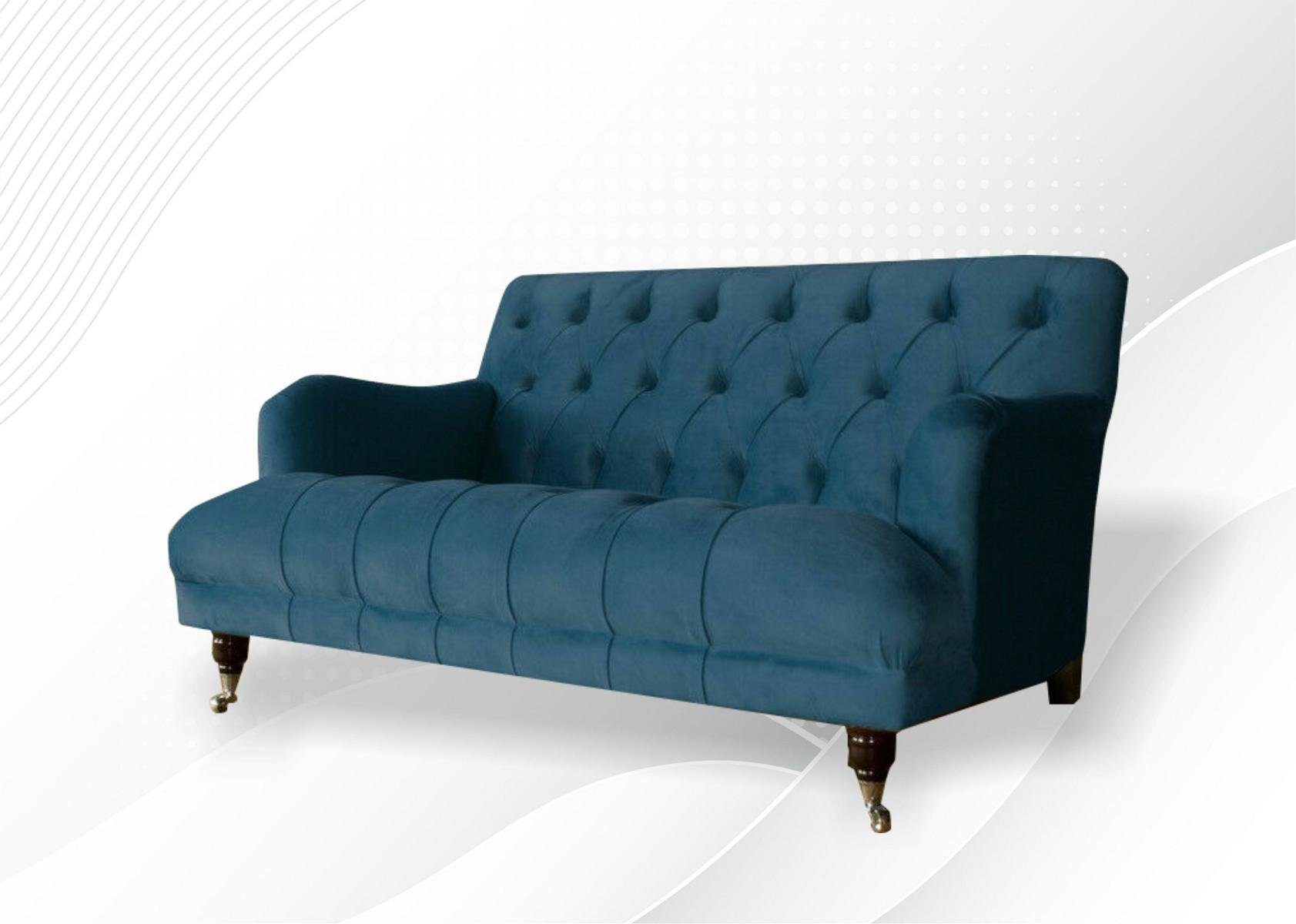 2 Sitzer Chesterfield Design JVmoebel Chesterfield-Sofa, cm Couch 135 Sofa