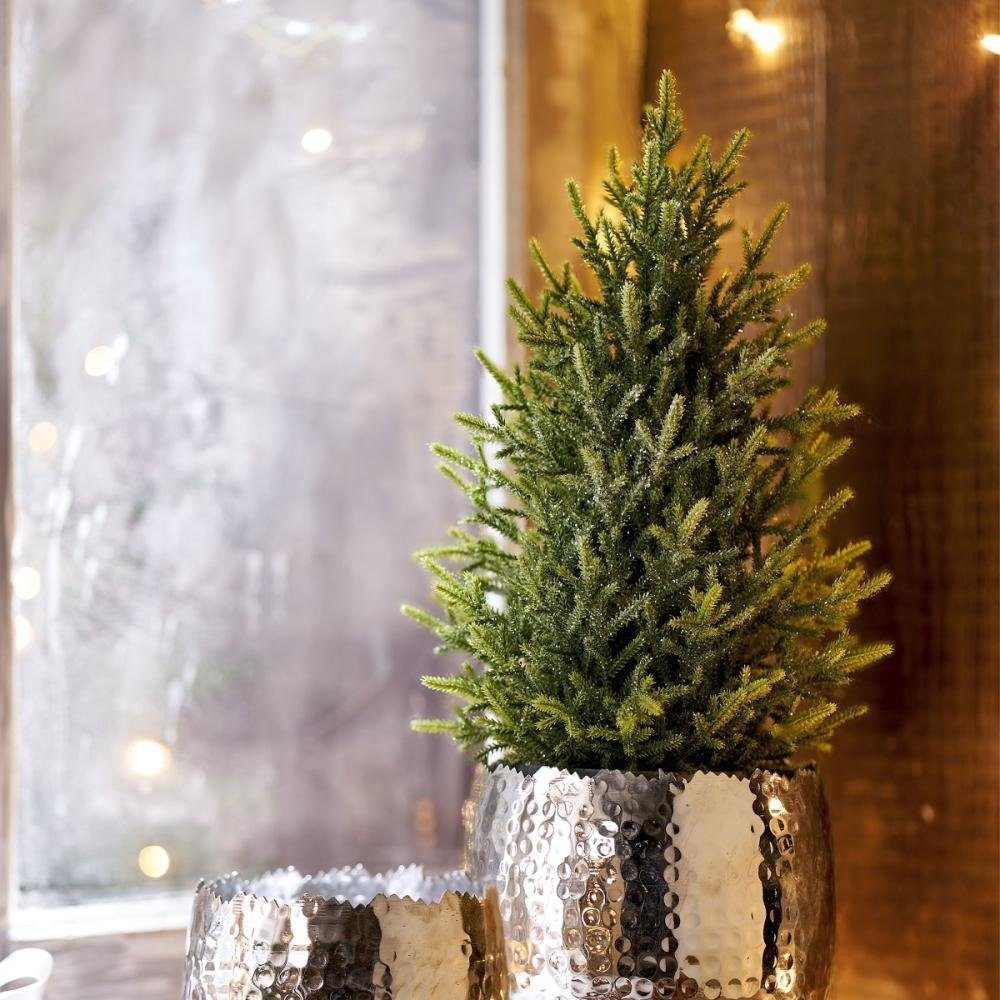 Kunstbaum »Tannenbäumchen«, my home, Höhe 50 cm, Glitter, Höhe 50 cm-HomeTrends