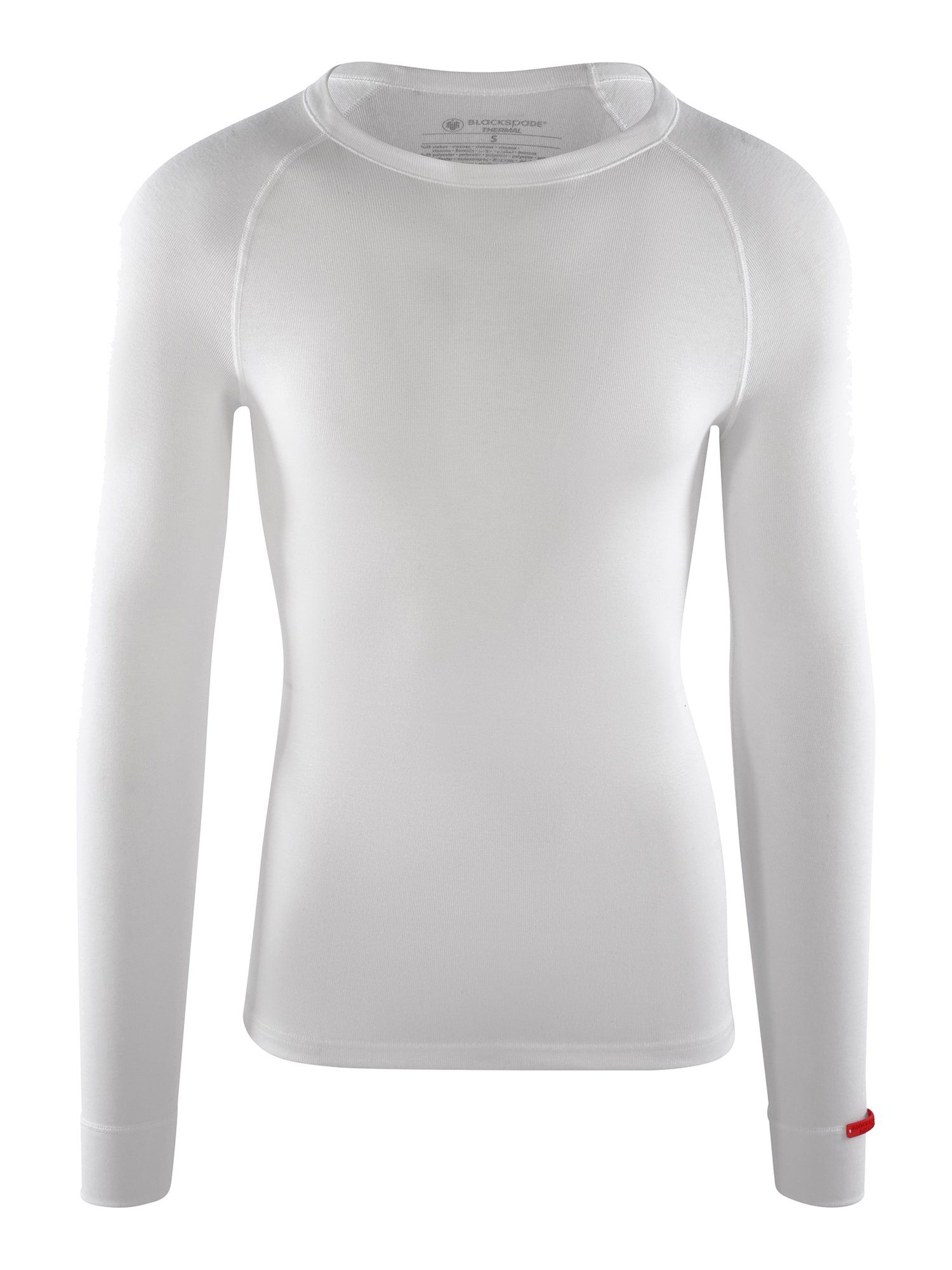 BlackSpade Thermounterhemd Thermal Longsleeve - O-Neck Thermo-oberteile Langarm Thermo-unterhemd Snow White