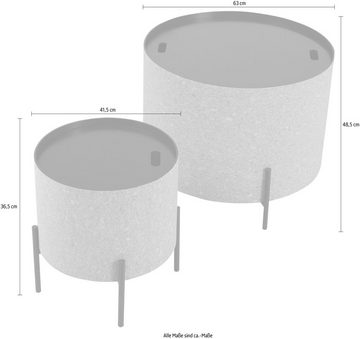 Home affaire Couchtisch (Set, 2-St), mit Stauraum im Inneren