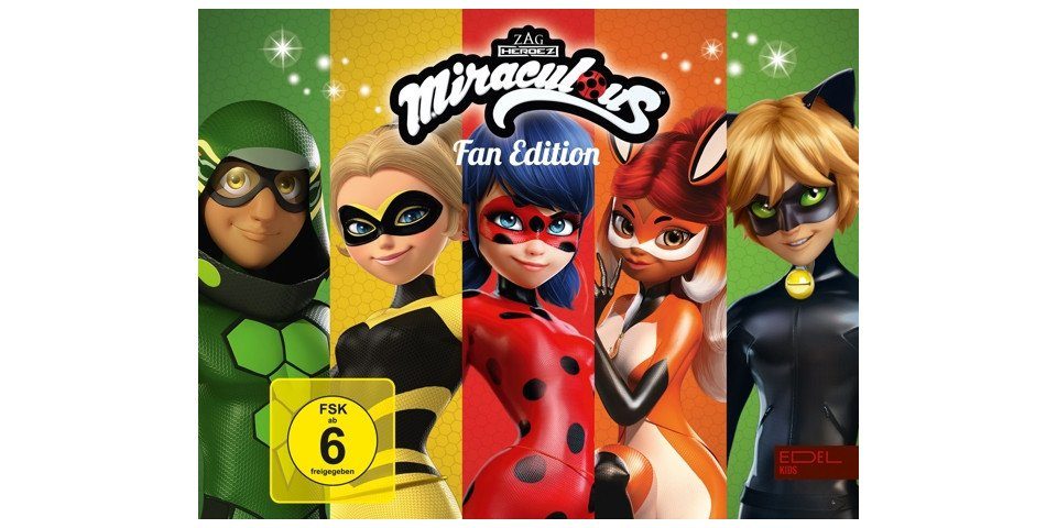 DVD Miraculous - Fan Edition (Staffeln 1-3)