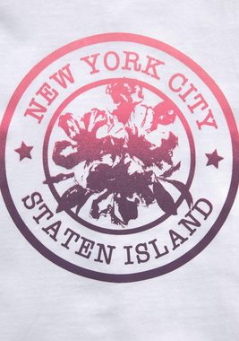 KIDSWORLD T-Shirt »New York« Druck im Farbverlauf