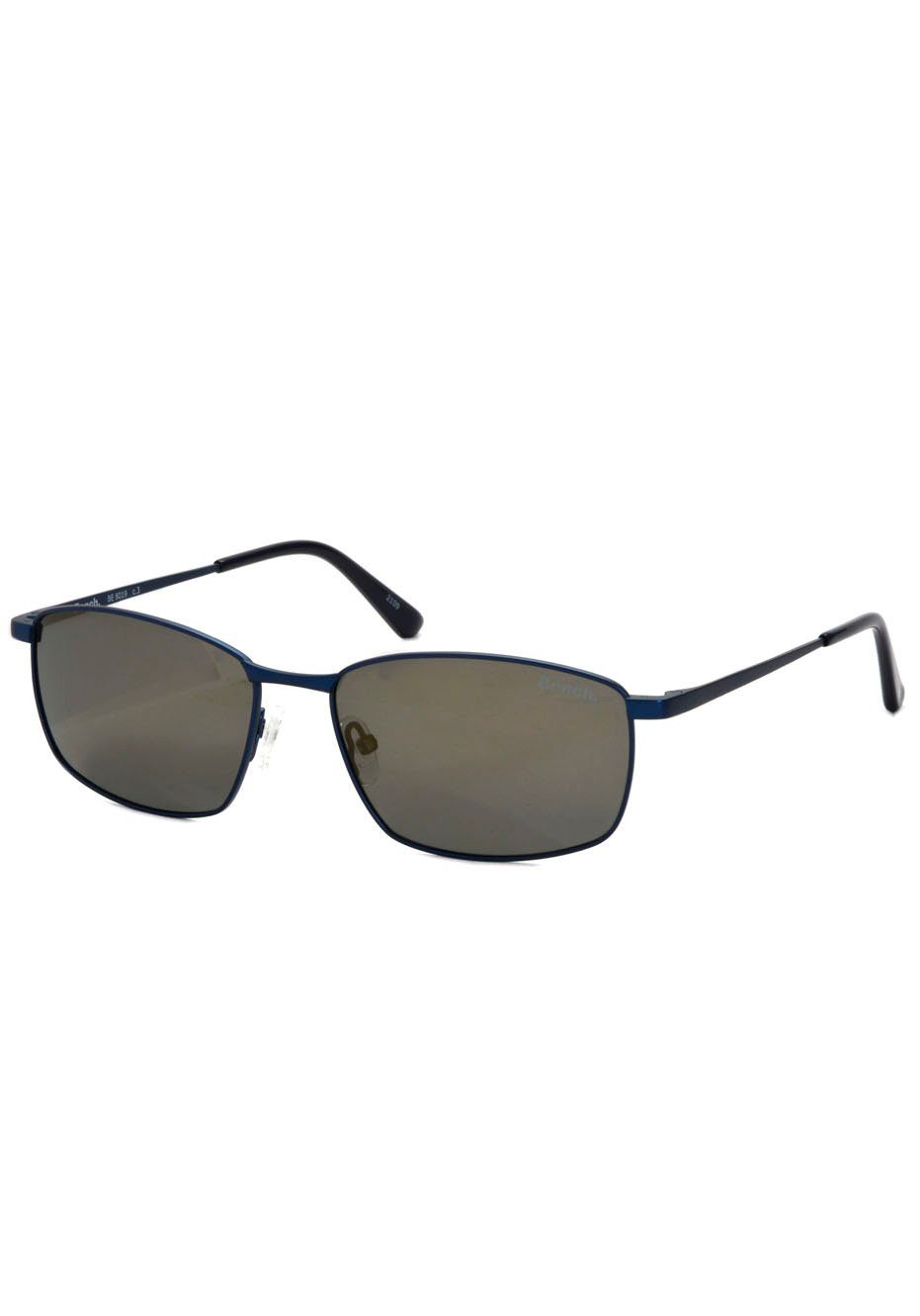 Ansprüche höchste Sonnenbrille ultraleicht Material-Qualität dunkelblau an Bench. für