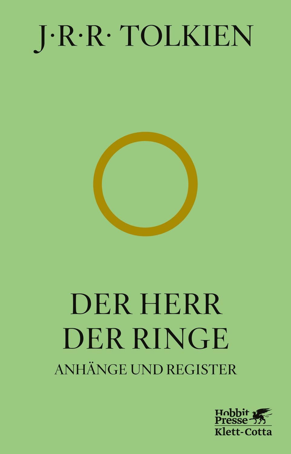 Der Herr der Ringe - Anhänge und Register / J. R. R. Tolkien