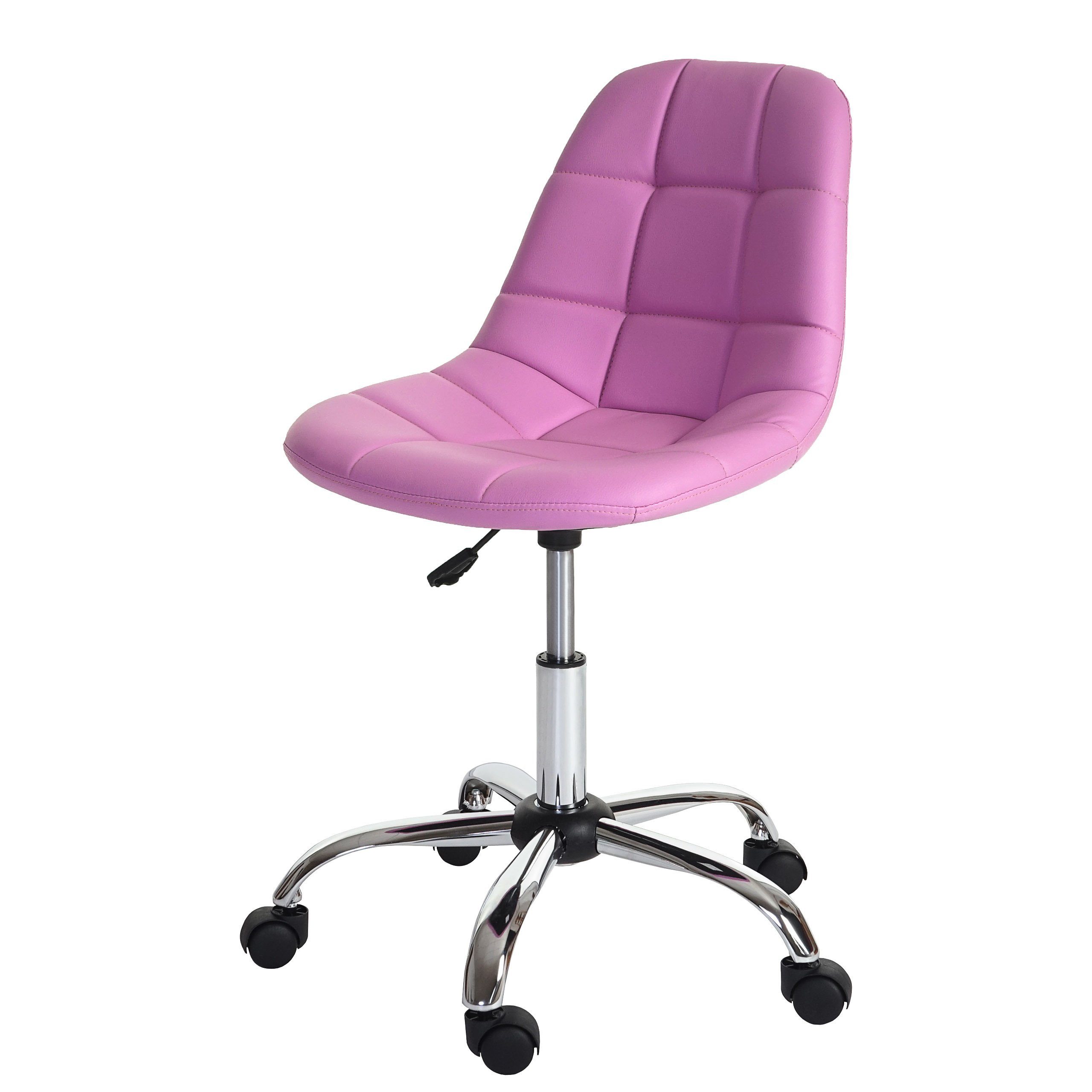 PROREGAL® Esszimmerstuhl Esszimmerstuhl drehbar, Material, Farbe (1 St), bequemer um 360° drehbarer Schalensitz