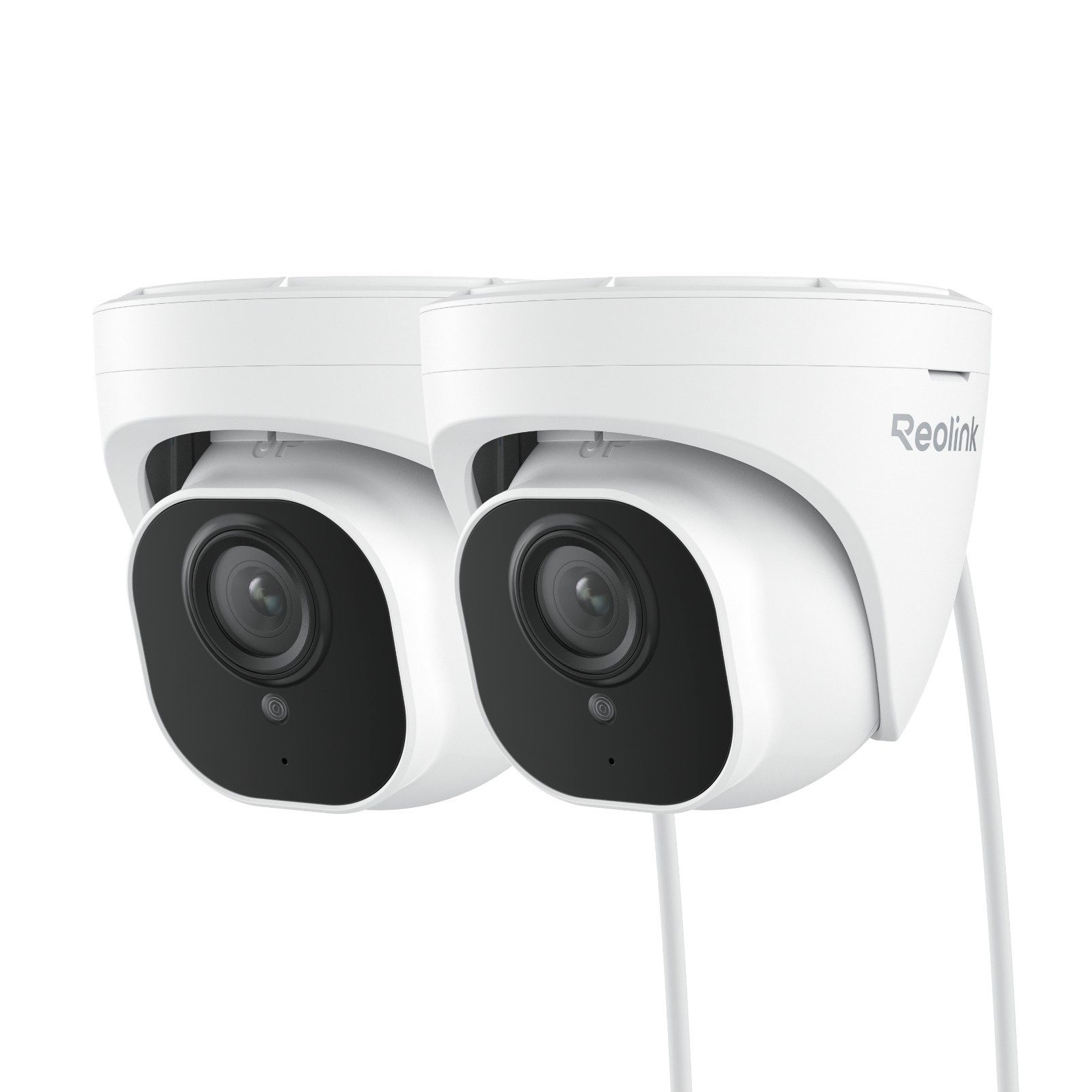 Reolink Überwachungskamera RLC-820A 4K UHD PoE (Außenbereich, 2-tlg., Personen-/Autoerkennung, 8MP, IP66 Wasserfest, Audio Aufnahme)