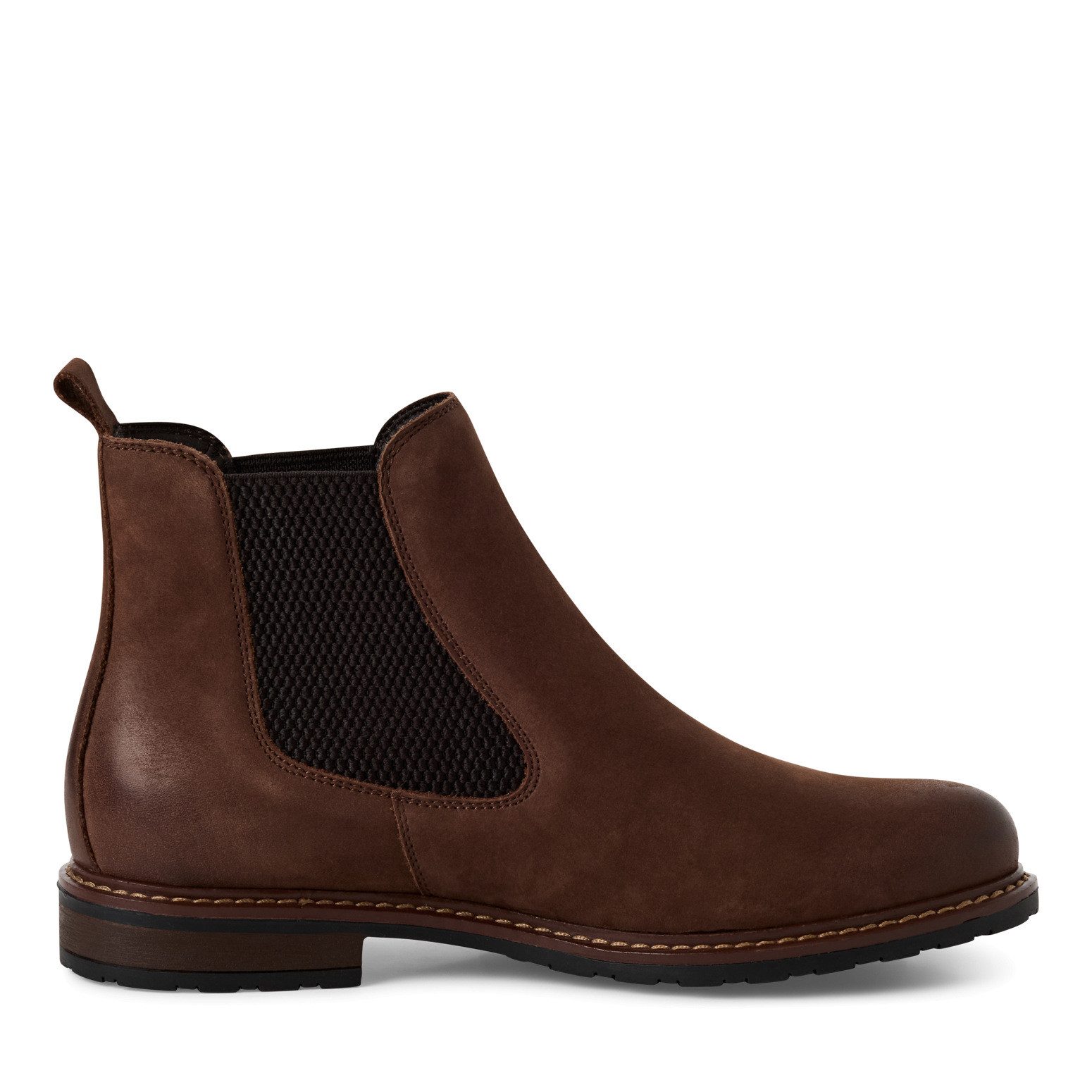Tamaris Chelseaboots Blockabsatz, Stiefelette, Businesschuh, Schlupfboots, Anziehlasche