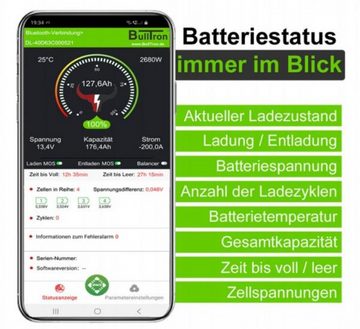 BullTron Batteriewächter 300Ah 12,8V Polar LiFePO4 Akku Smart BMS Bluetooth App