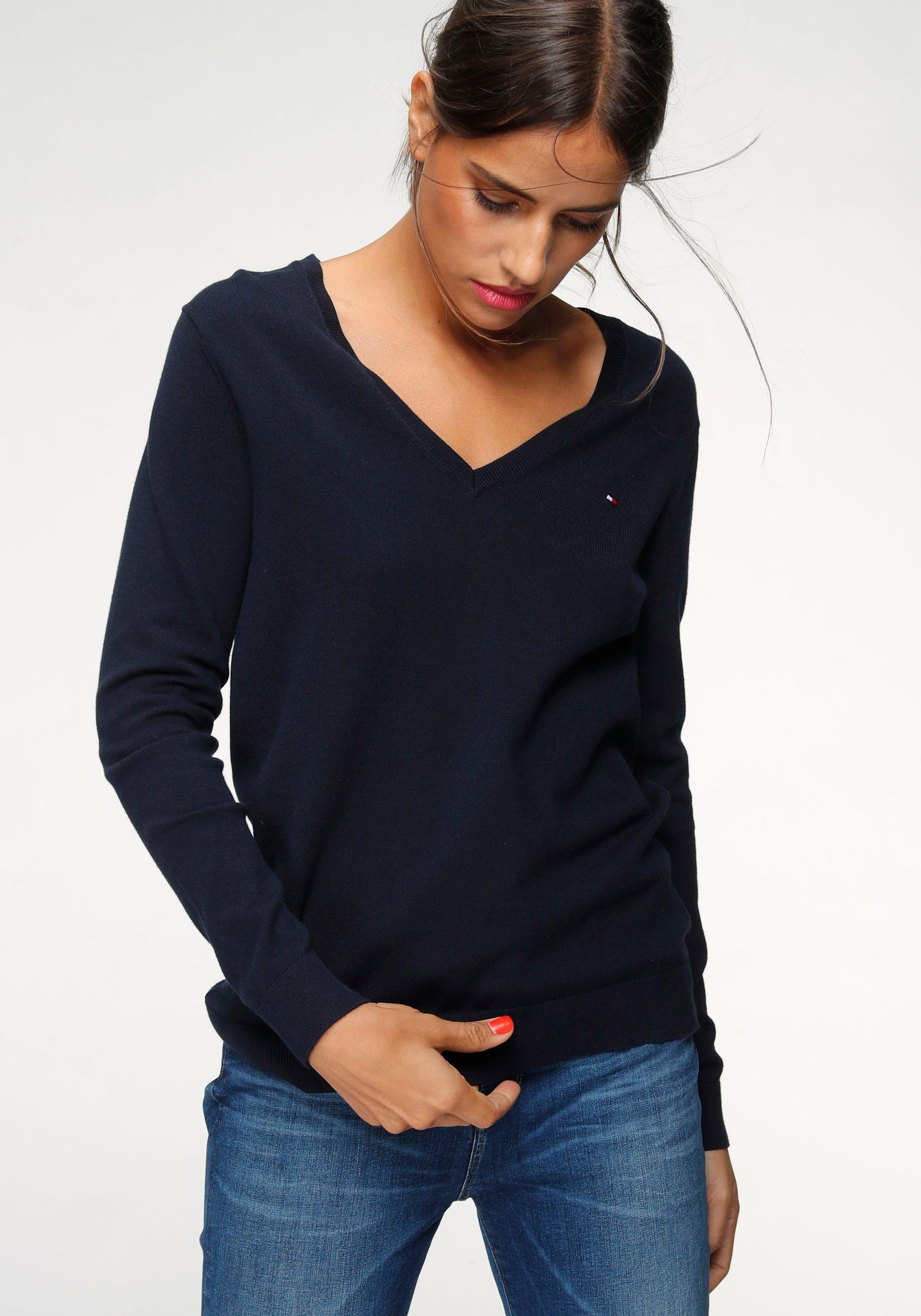 Tommy Hilfiger V-Pullover für Damen online kaufen | OTTO