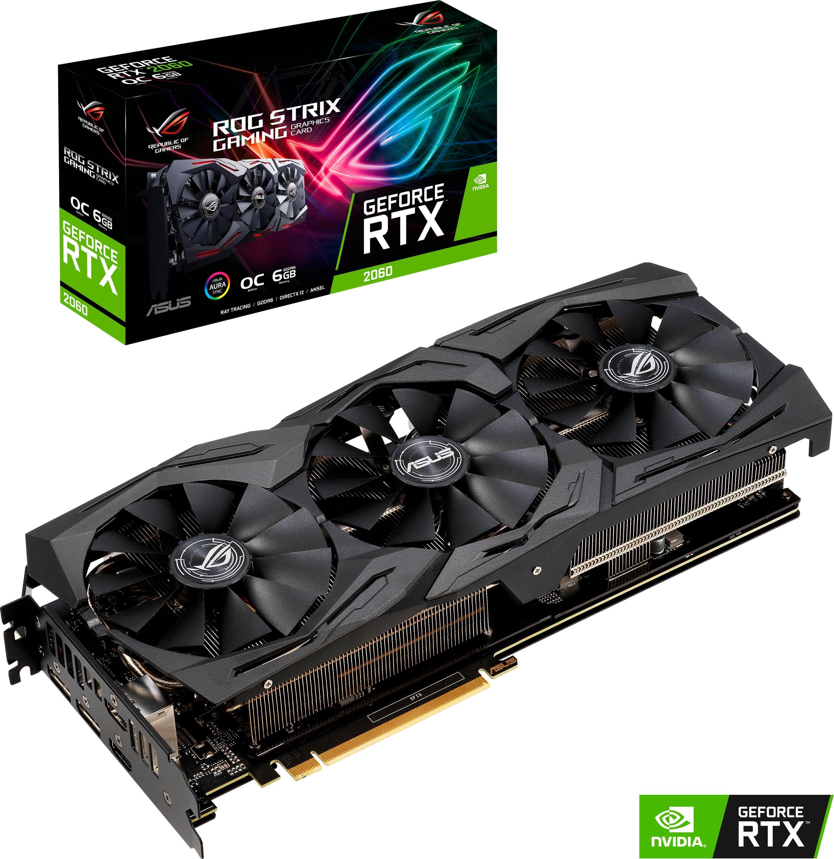 Asus »ROG STRIX GeForce RTX 2060« Grafikkarte (6 GB, GDDR6) online ...