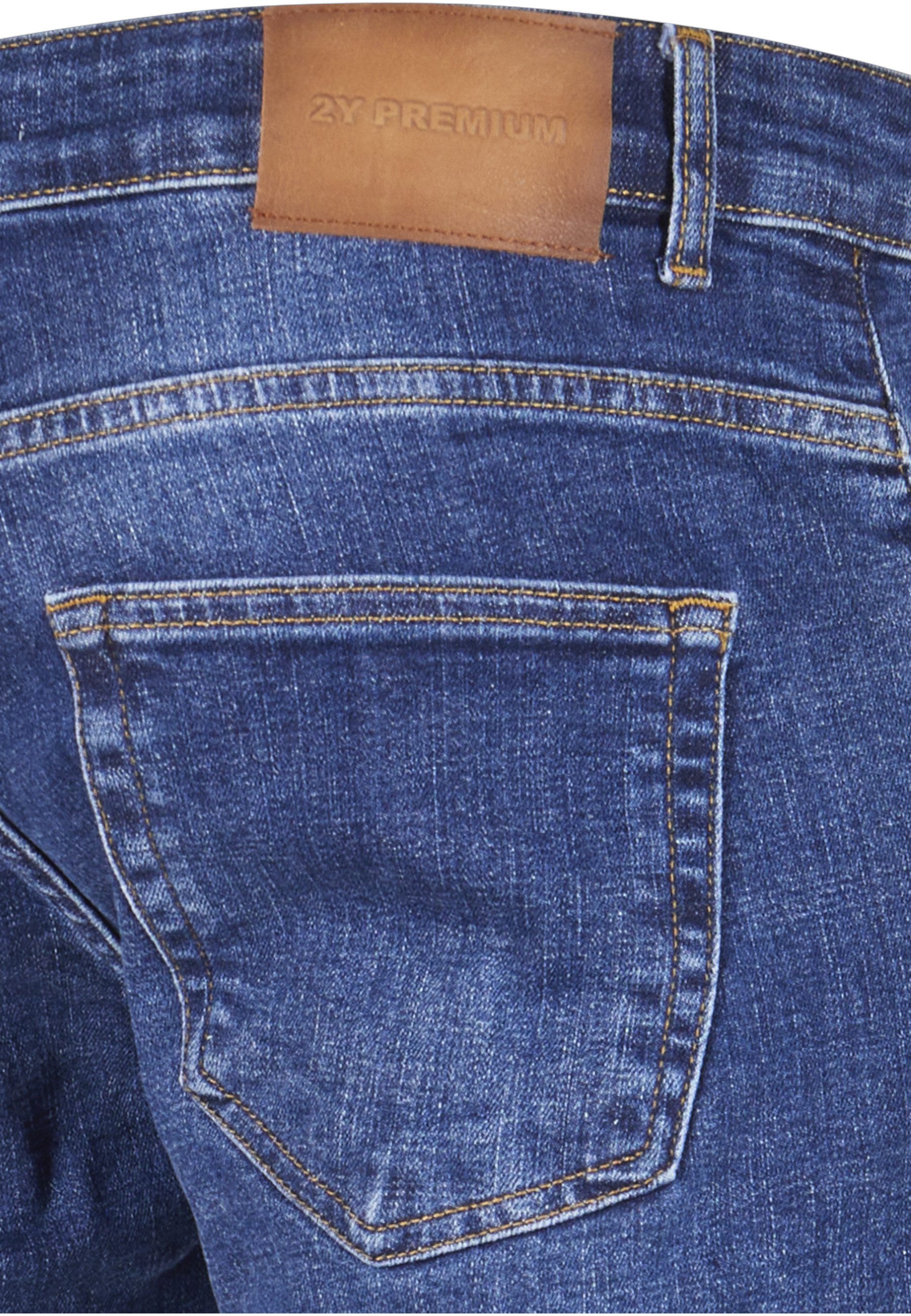 2Y Premium Bequeme Jeans 2Y Premium Herren 2Y Skinny Fit Jeans