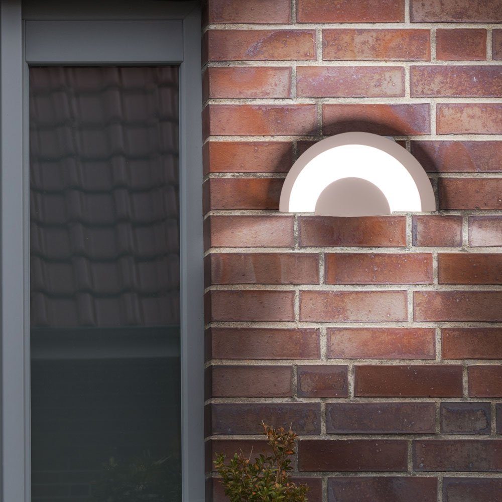 etc-shop Außen-Wandleuchte, Leuchtmittel nicht Außenlampe Außenleuchte inklusive, Wandleuchte Terrassenleuchte Wandlampe