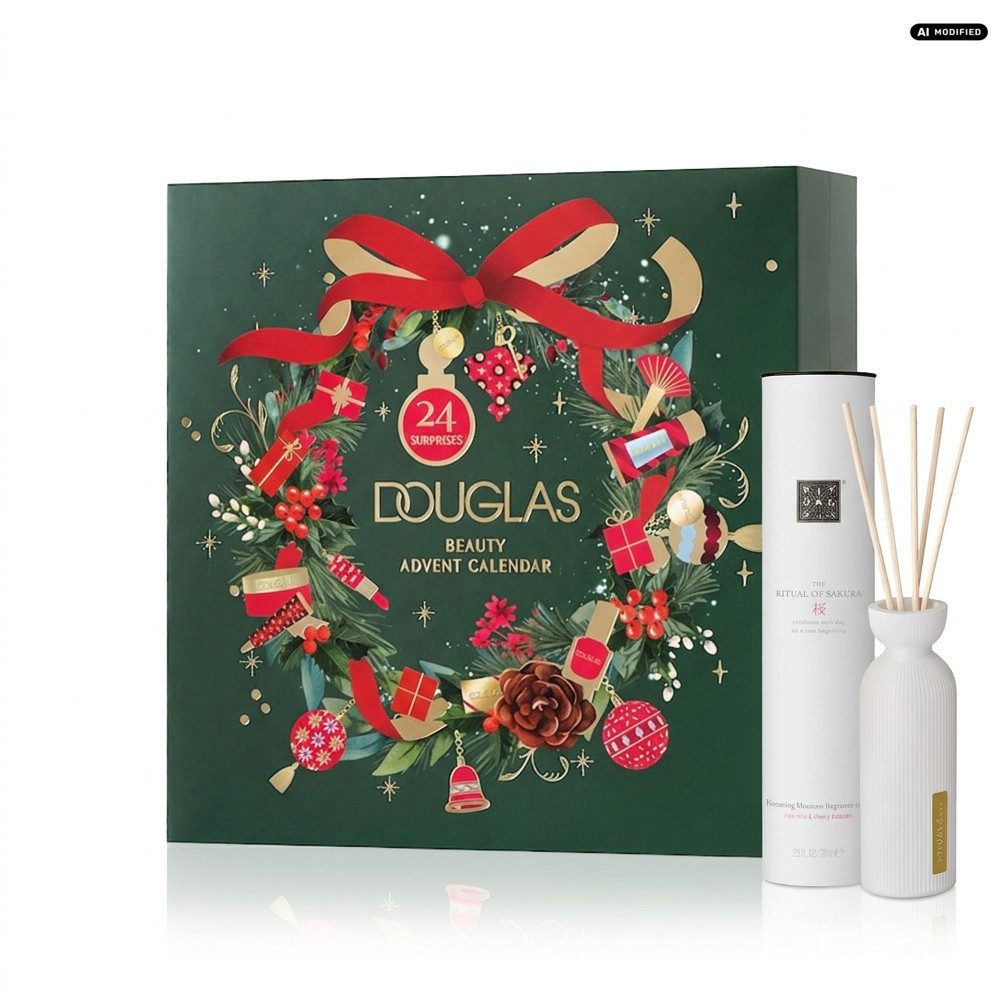 Douglas Adventskalender Douglas Collection Beauty Adventskalender 2026 mit Duftstäbchen, Adventskalender 24 Beauty-Überraschungen mit zusätzlichem Raumduft