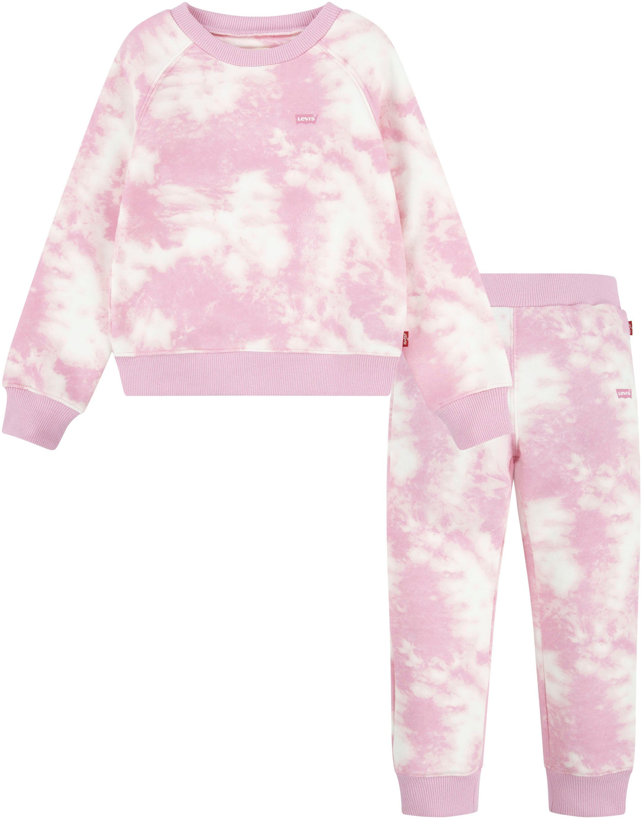 Levi's® Kids Neugeborenen-Geschenkset (Set, 2-tlg) for BABYS rosa | Erstausstattungspakete