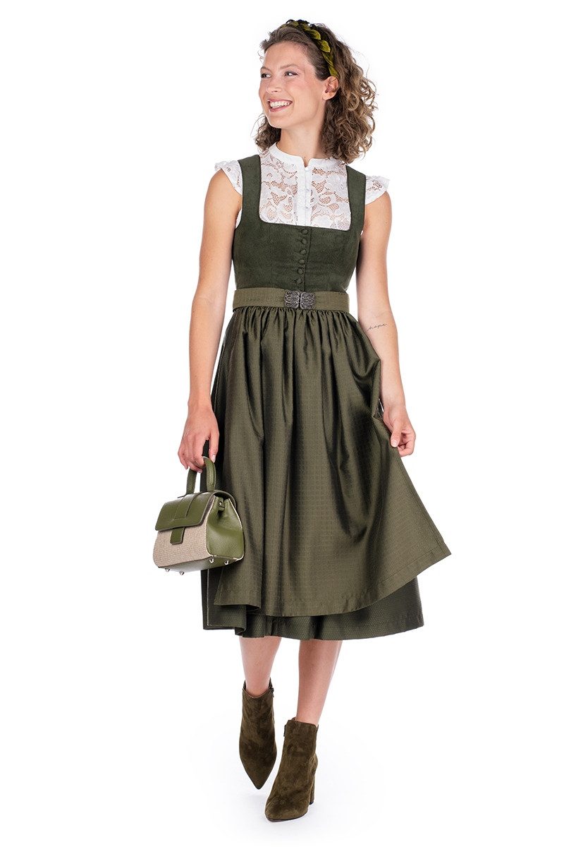 MarJo Dirndl Cord Dirndl 2tlg. - OSTERHOFEN - waldgrün – Bild 5 von 5