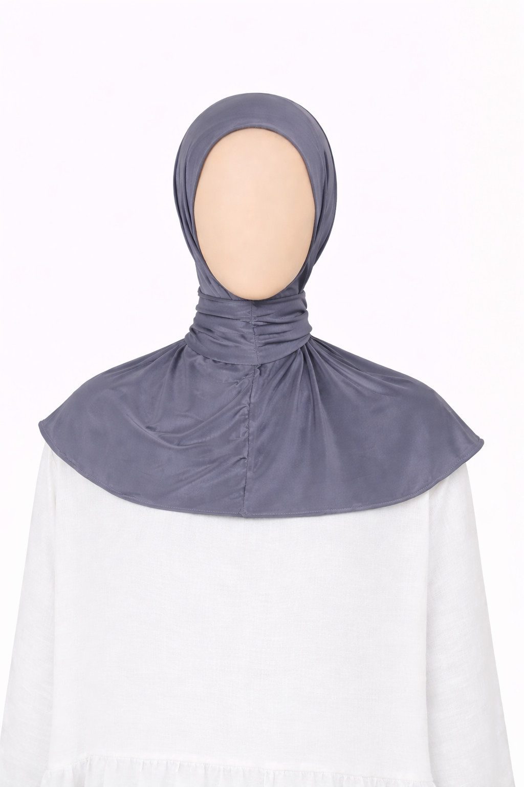 Aymasal Hijab Sofort-Jersey-Hijab (Einzelartikel, 1x Sofort-Hijab) Sofort-Hijab, Mit knöpfen an der Hinterseite