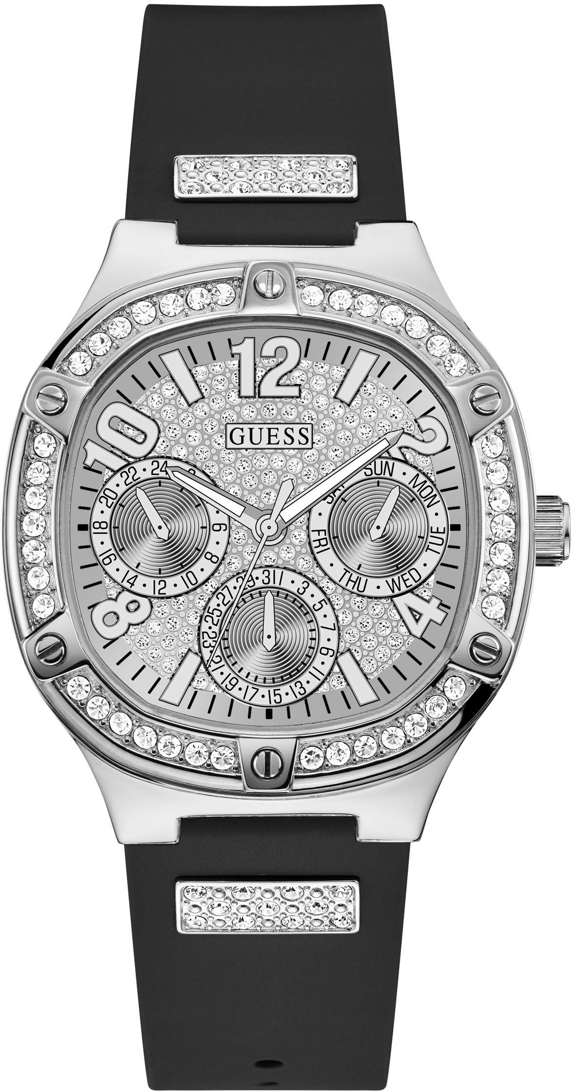 Guess Multifunktionsuhr GW0619L1, Armbanduhr, Quarzuhr, Damenuhr