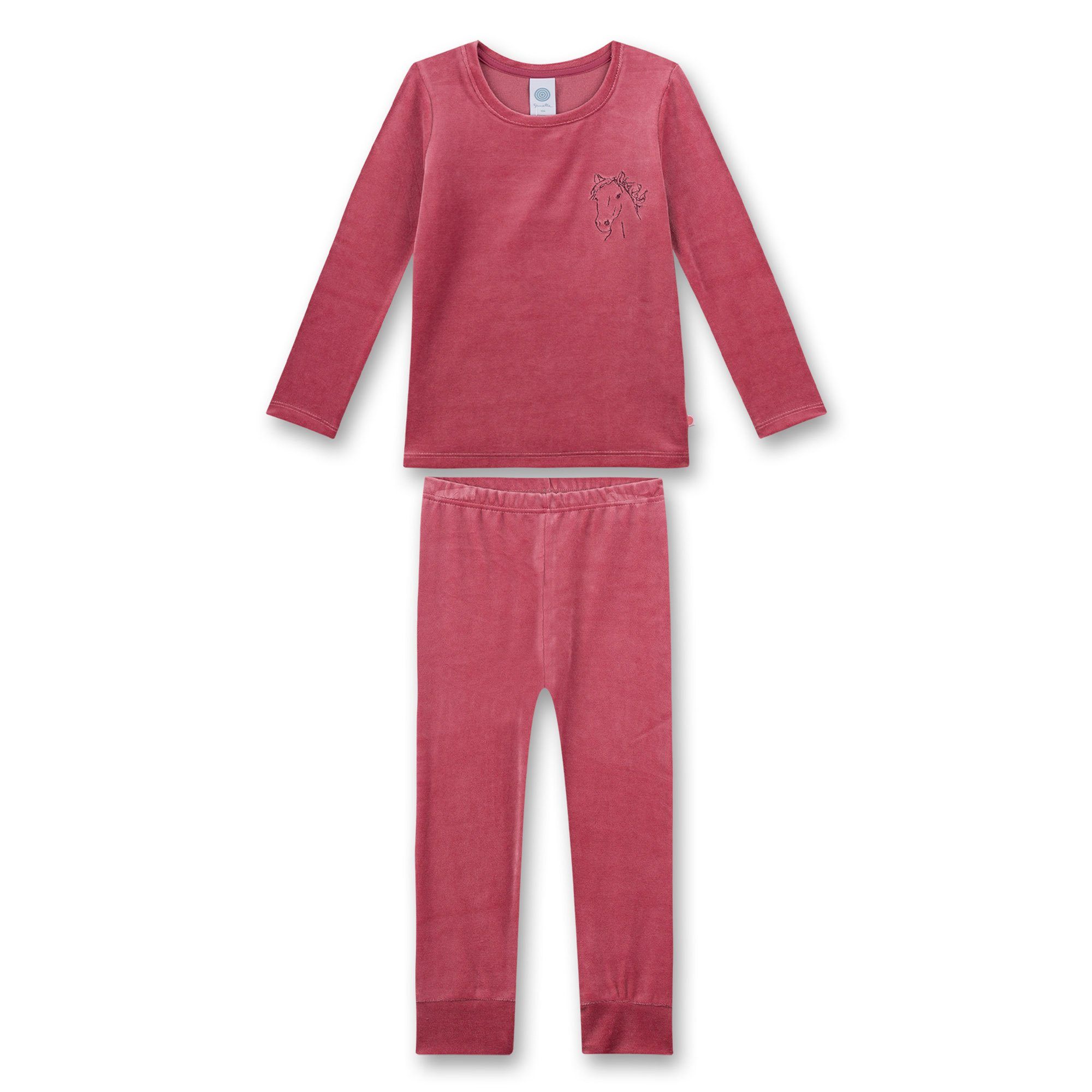 Pyjama Nachtwäsche - Nicky, Mädchen Schlafanzug Sanetta lang,