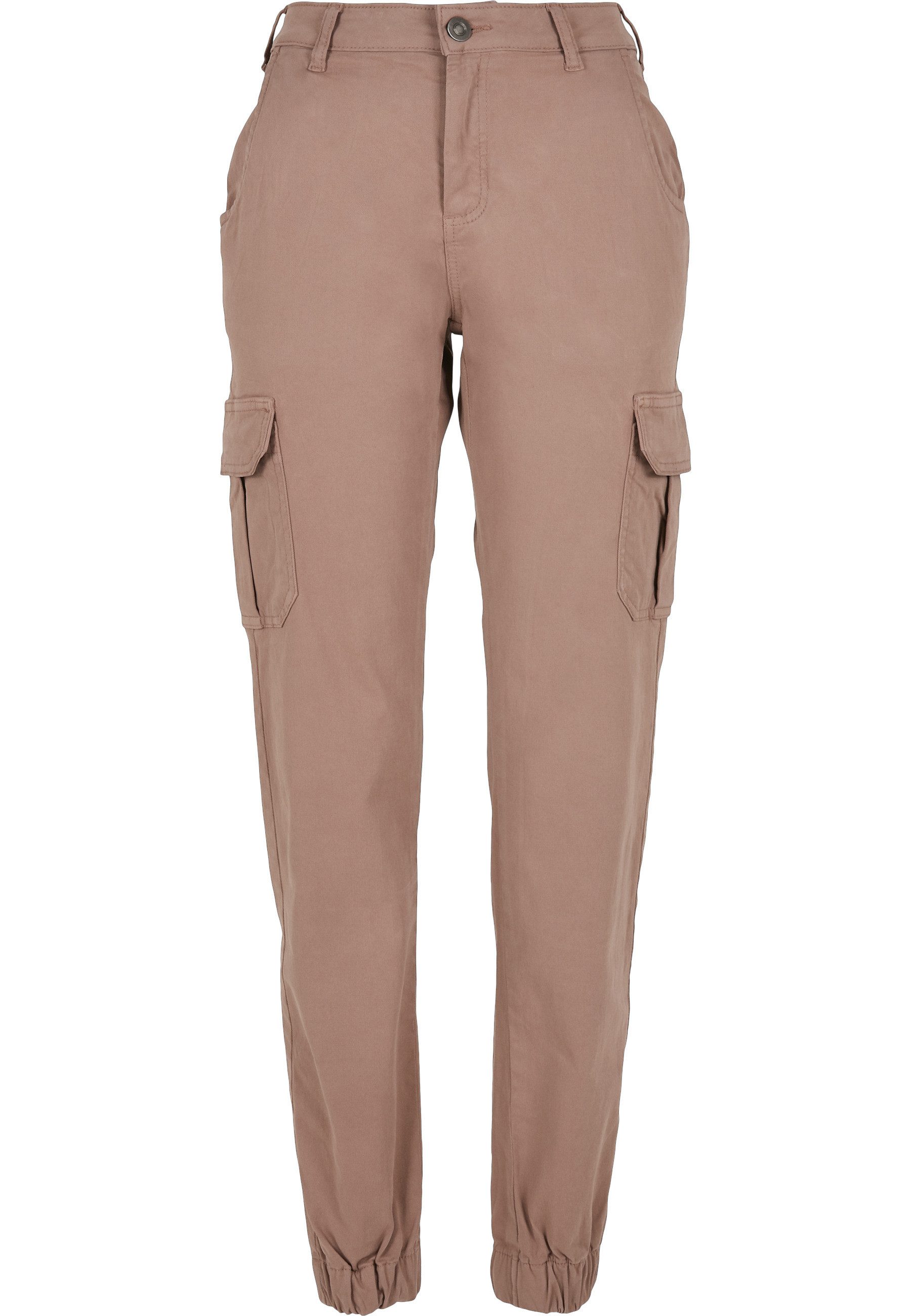 Cargohose Urban Classics Damen Ladies High Waist Cargo Pants