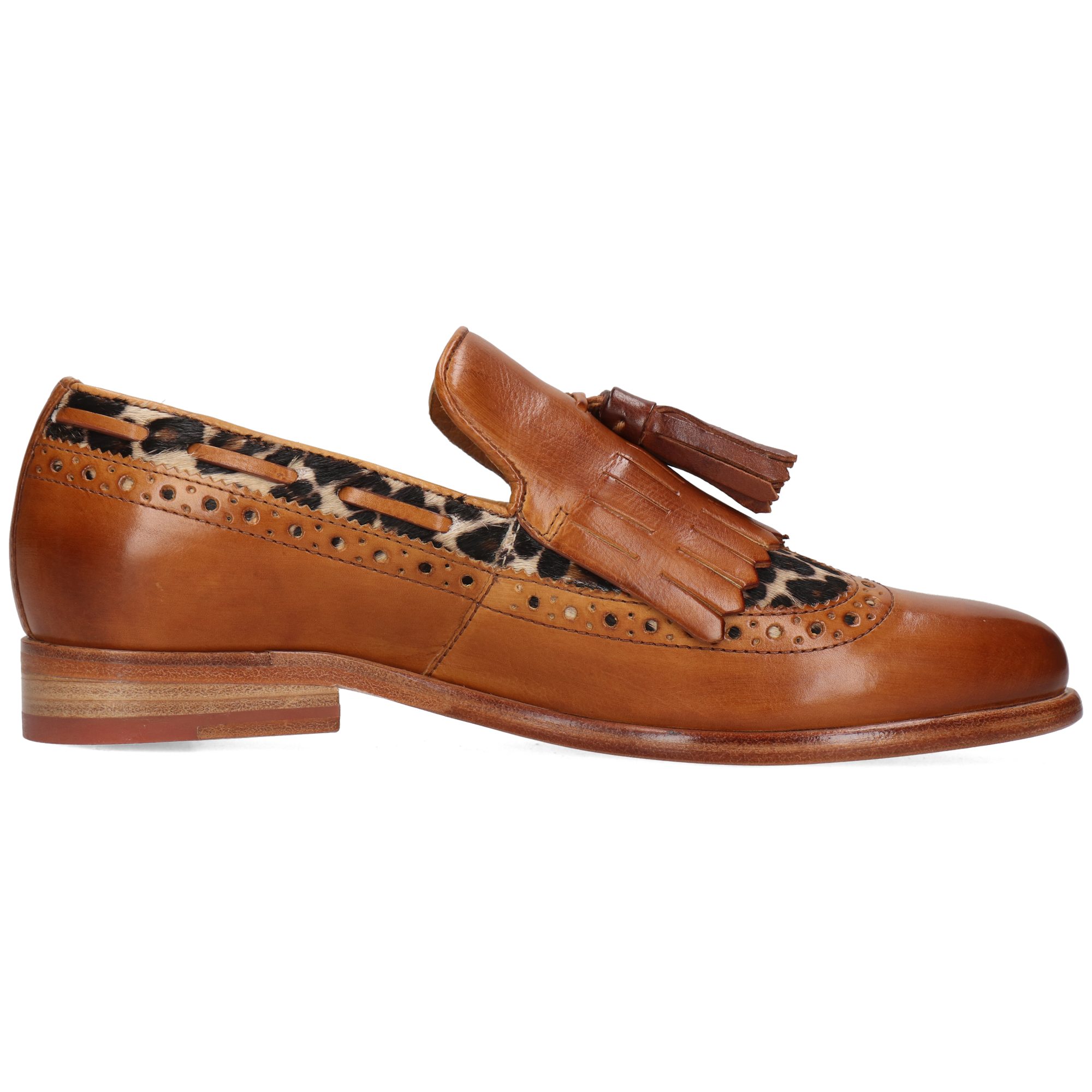 Melvin & Hamilton Selina 3 Leder-Loafers für Damen Loafer Flache Absätze, Echtes Leder, Vegetabile Gerbung