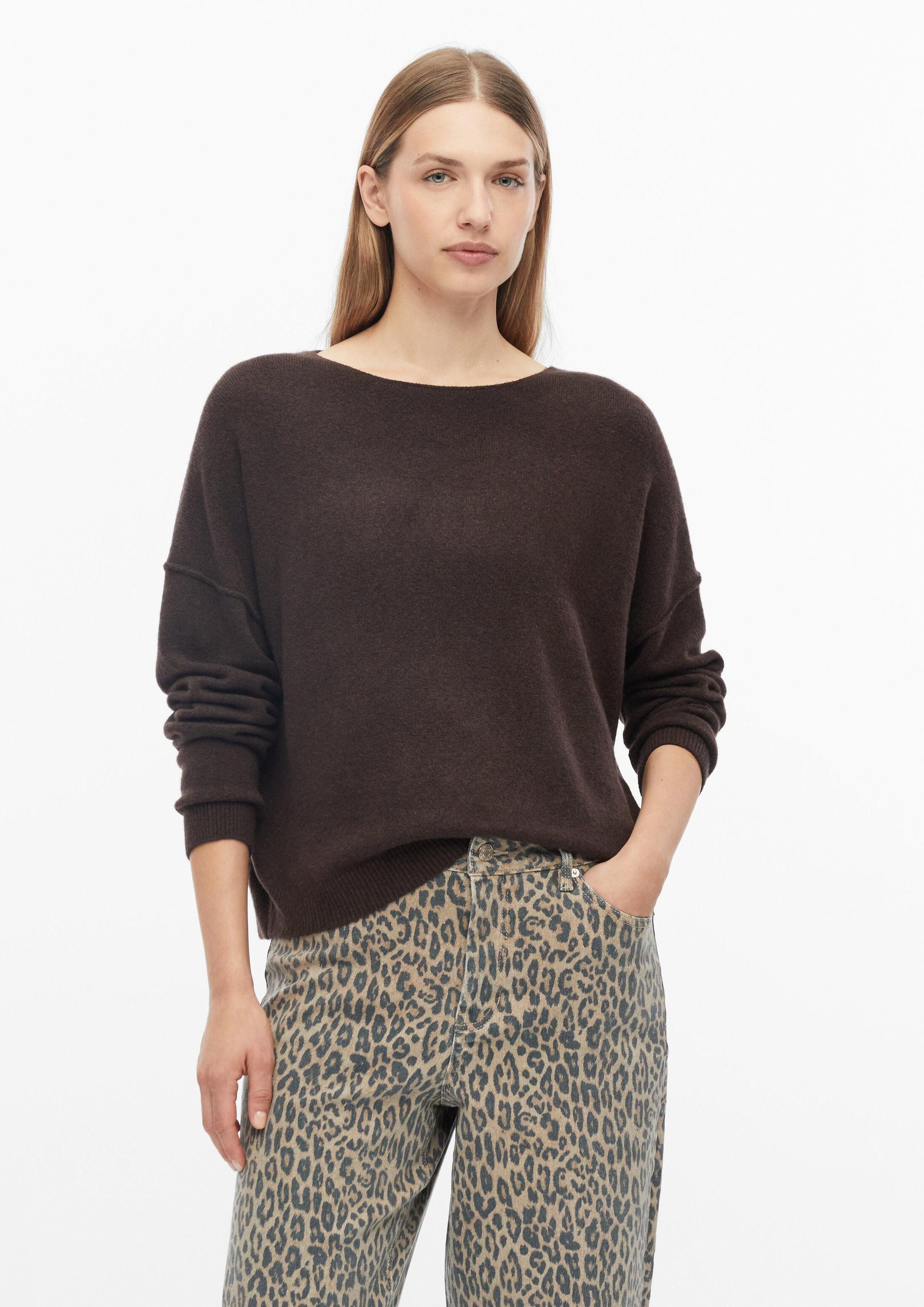 s.Oliver Longpullover Strickpullover Weicher Strickpullover in Oversize