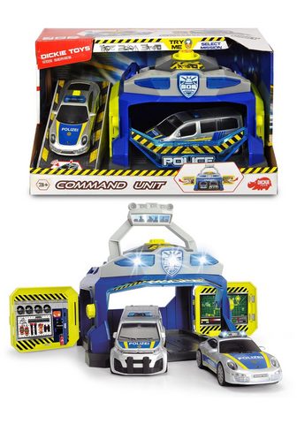 DICKIE TOYS Spiel-Polizeistation "Command Uni...