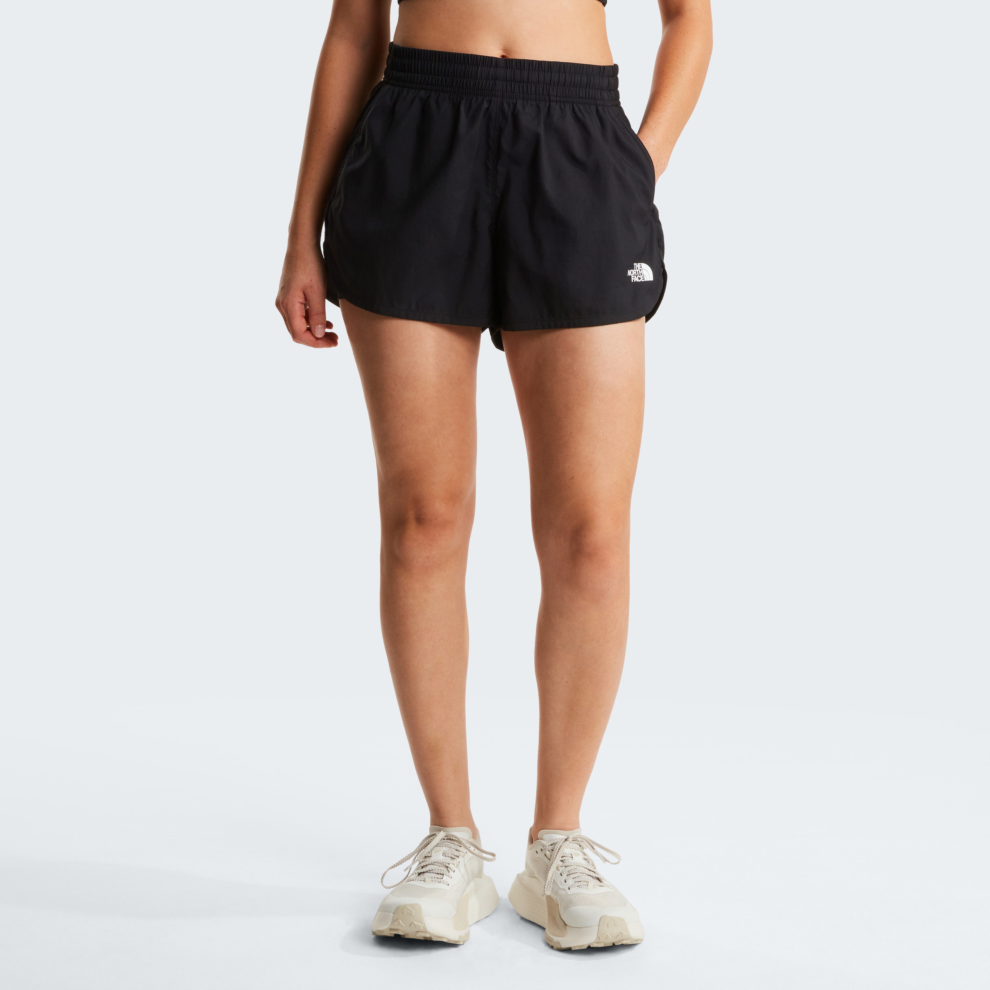 The North Face Trainingsshorts W FLEX 2 IN 1 SHORT sportlicher Stil, für Fitness und sportliche Aktivitäten