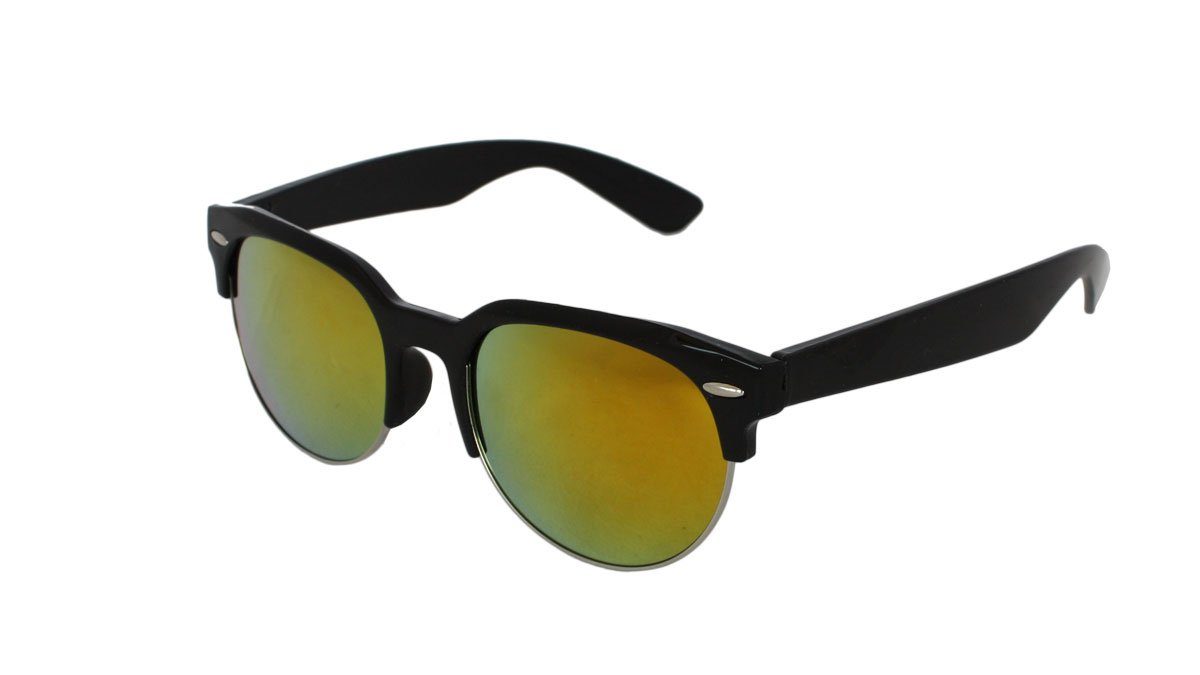 Originelli Verspiegelt Modern Sonnenbrille Onesize Sonia schwarz-braun Klassisch Sonnenbrille Sommer