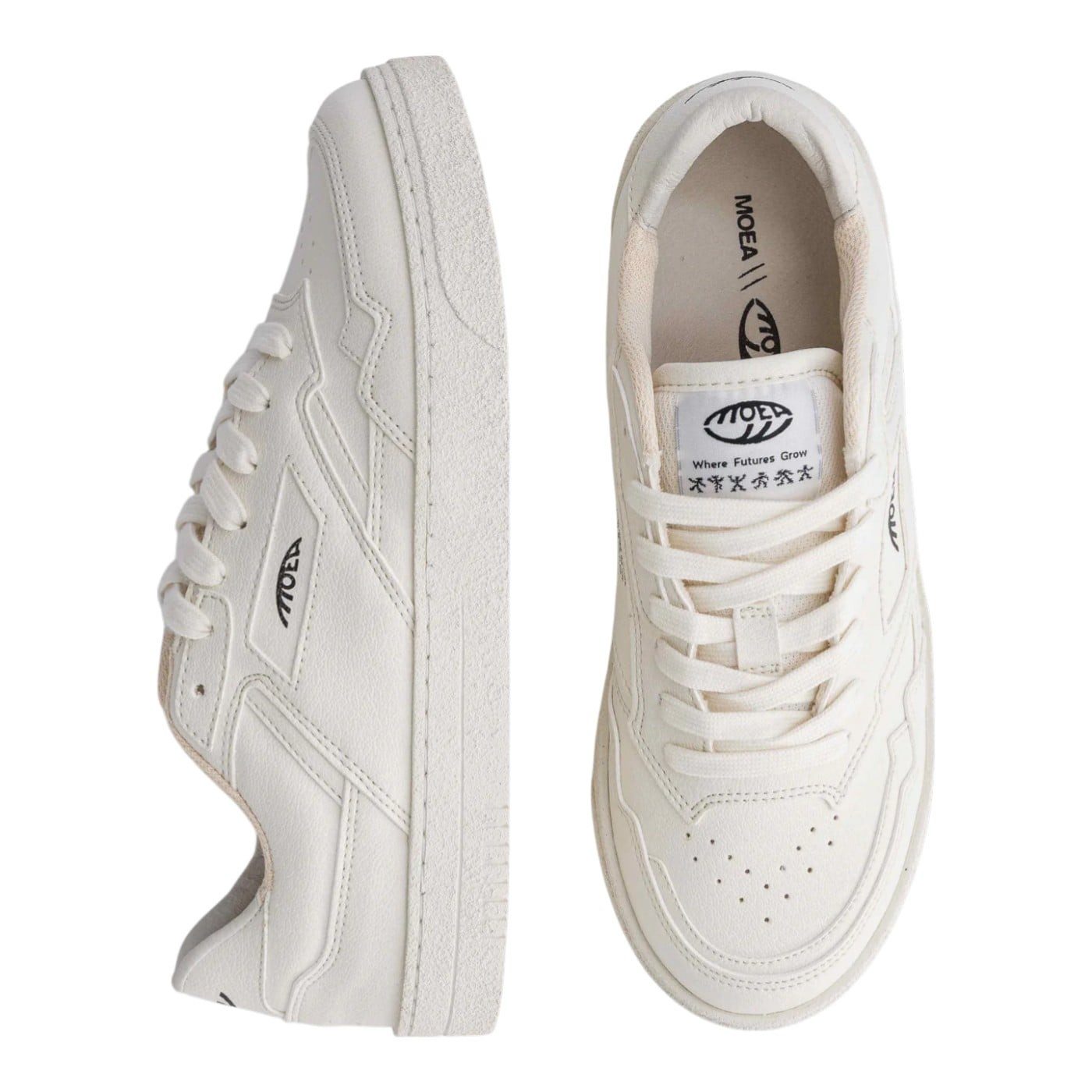 Moea Origin Low - Corn - weiss Sneaker