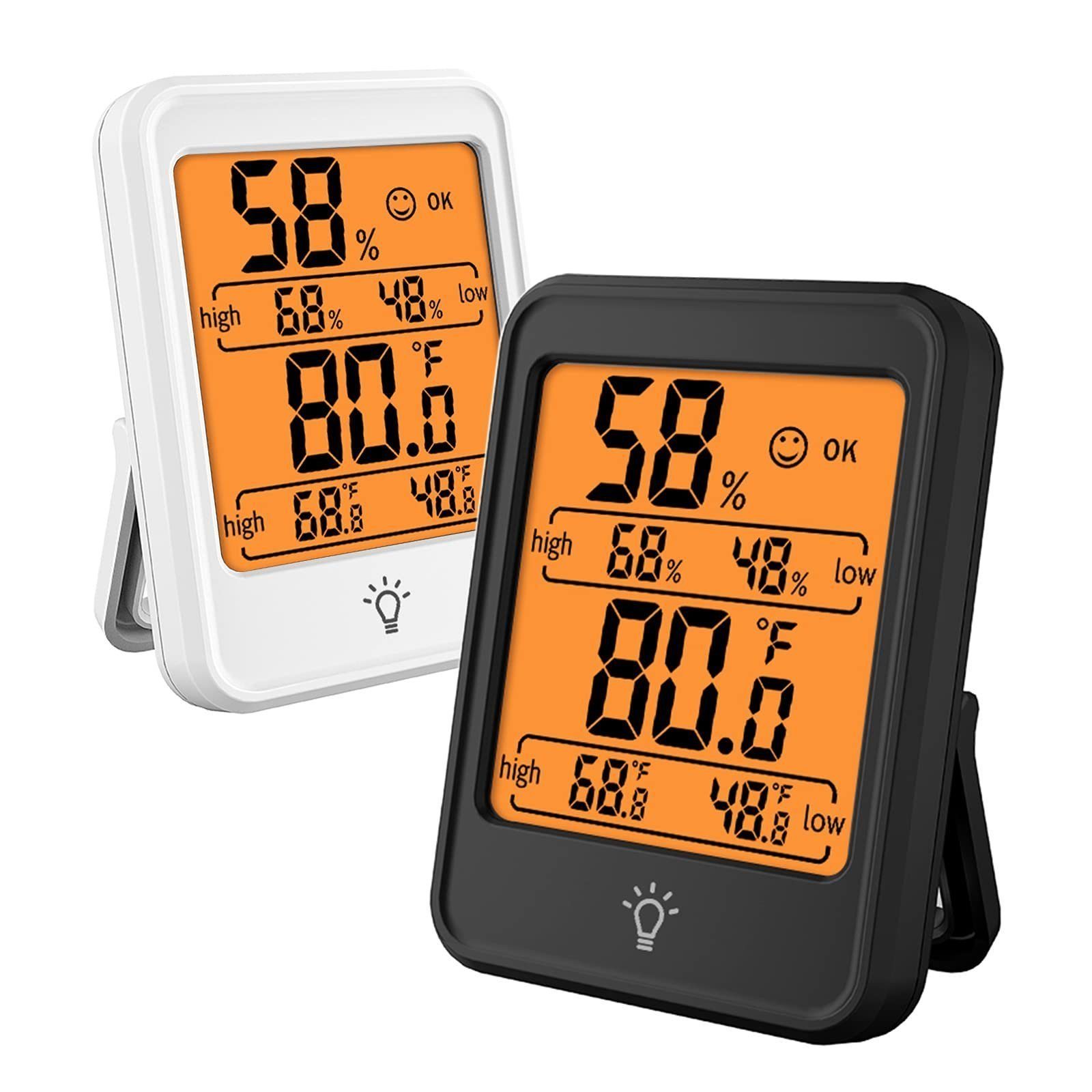 Gontence Raumthermometer Raumthermometer 1 Pack Indoor Thermometer Digital Hygrometer, 1-tlg.