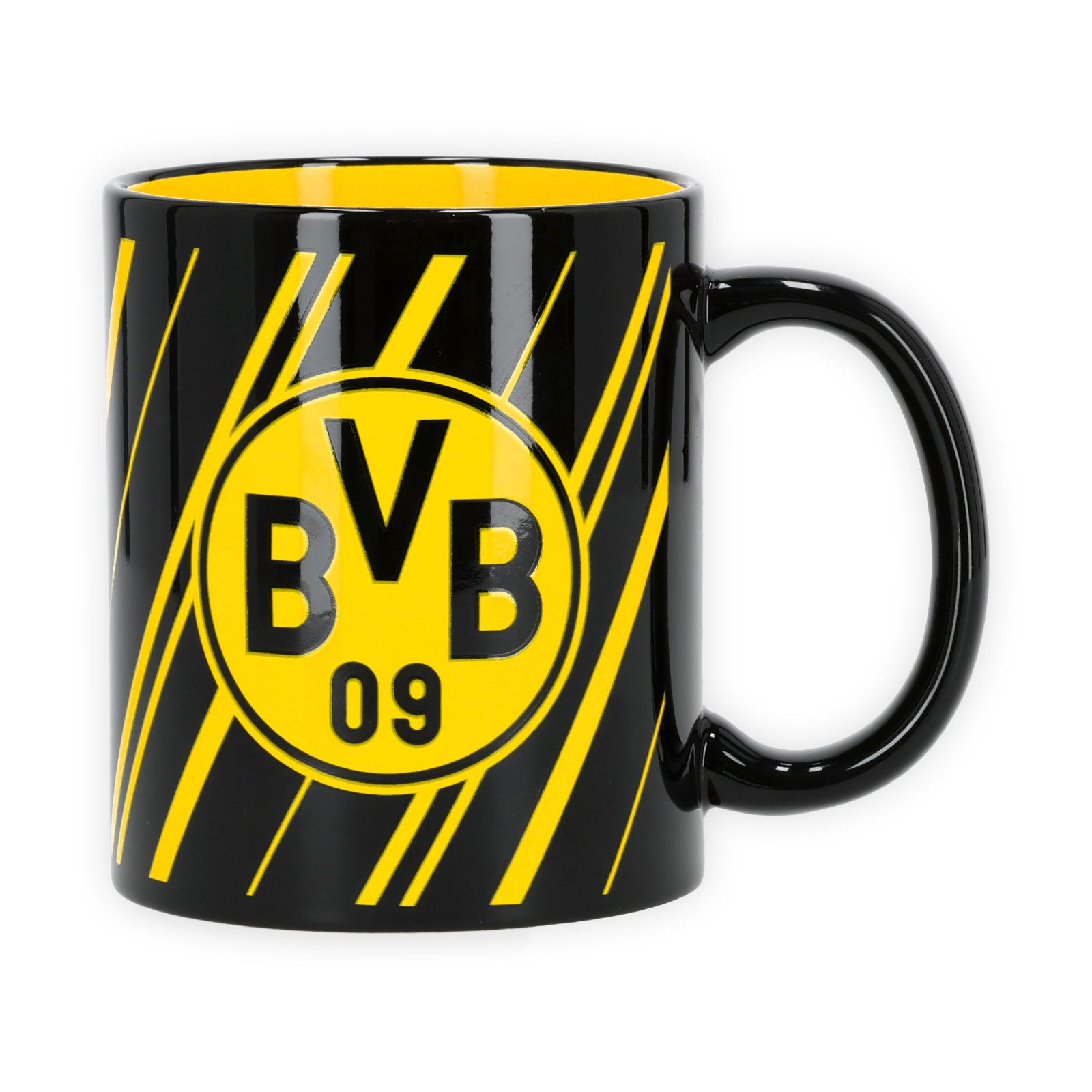 BVB MERCHANDISING Tasse Tasse Streifen, Keramik