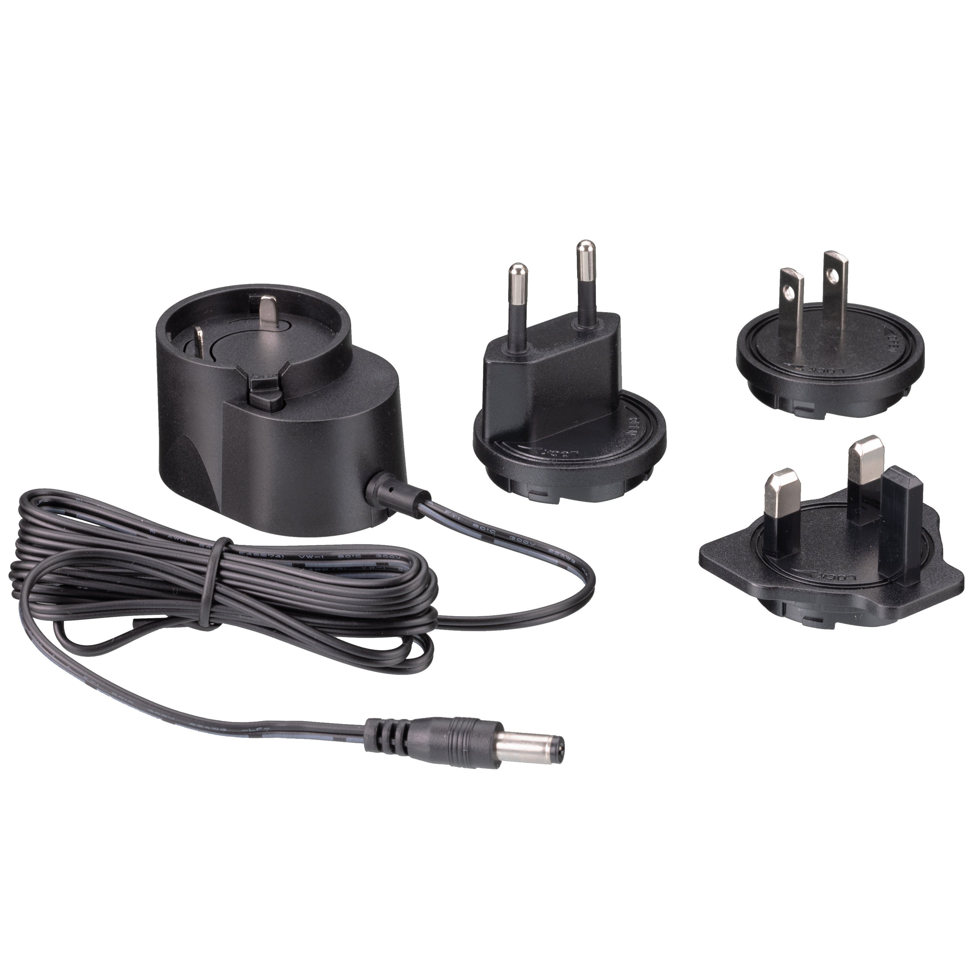 Universal Netzteil 12V 2A mit EU und UK Stecker, 150cm