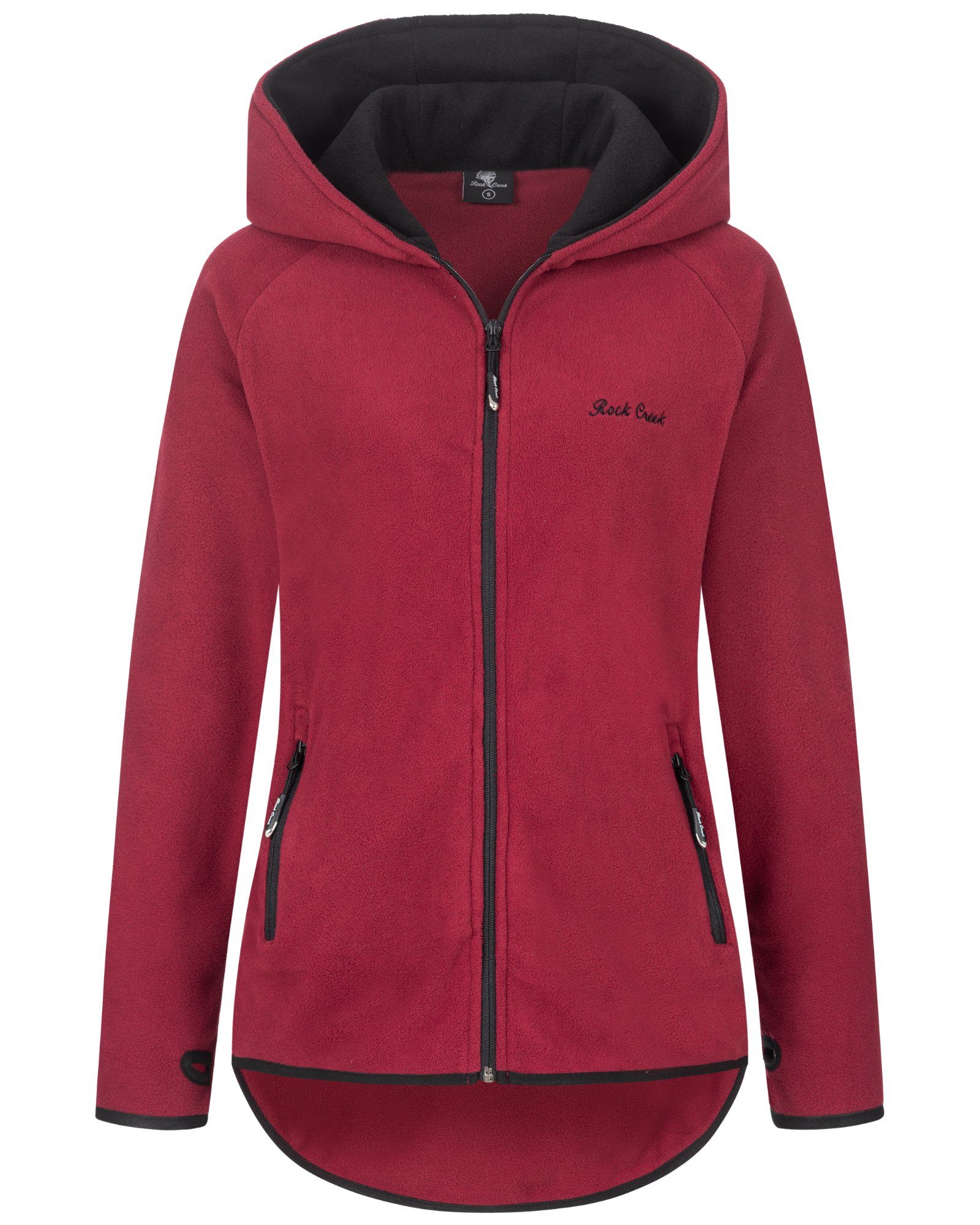 Rock Creek Fleecejacke Damen Fleecejacke Lang günstig online kaufen