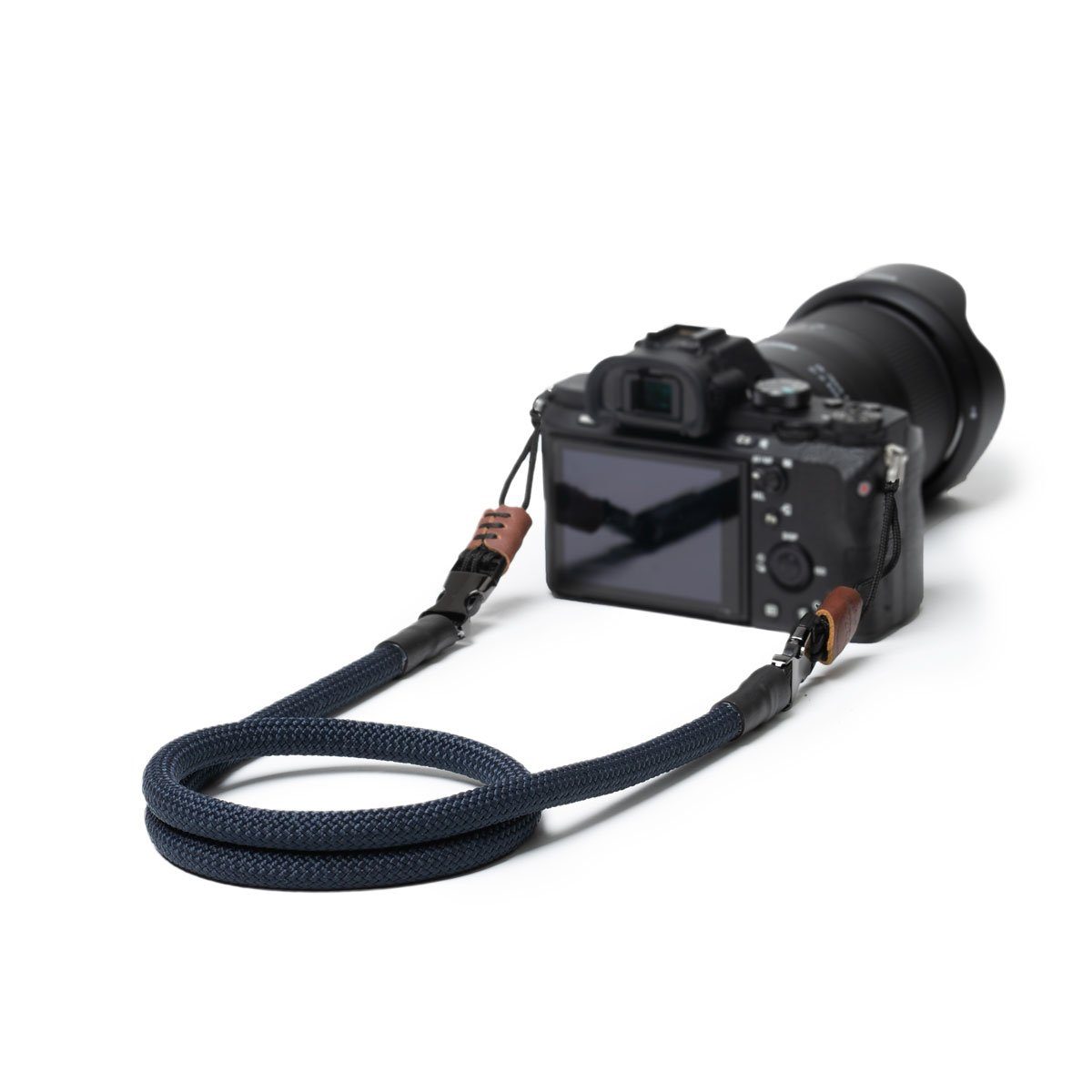 C-Rope Kamerazubehör-Set Kameragurt Climber aus Kletterseil Navy Blue