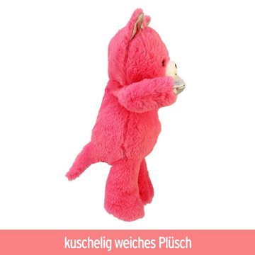 Tierkuscheltier Teddykatze Kuscheltier mit Glitzerherz - 34 cm