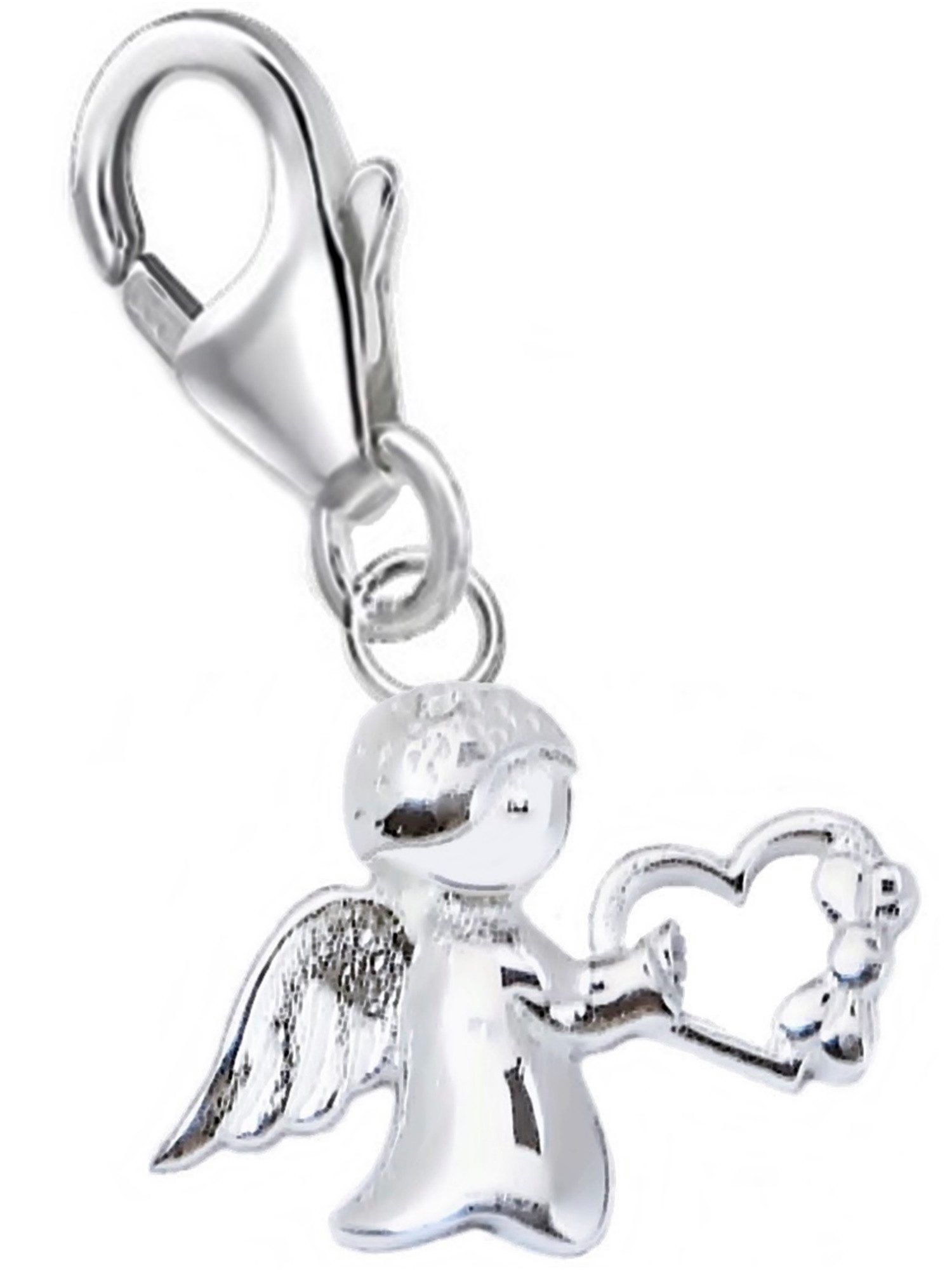 Goldene Hufeisen Charm Engel Engel Karabiner Charm Anhänger für Bettelarmba günstig online kaufen