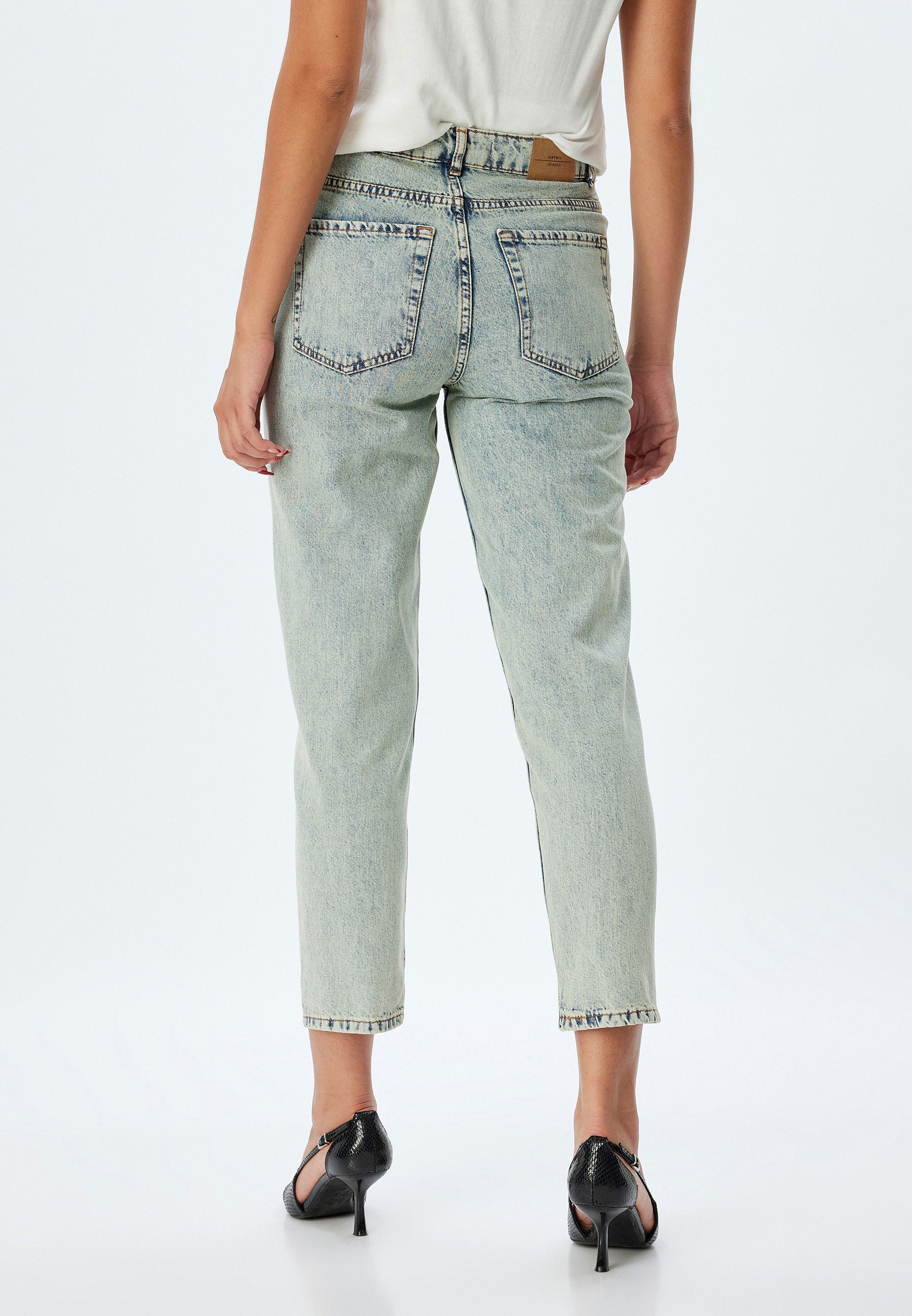 Koton Mom-Jeans Normale Leibhöhe Mom Mom-Jeans