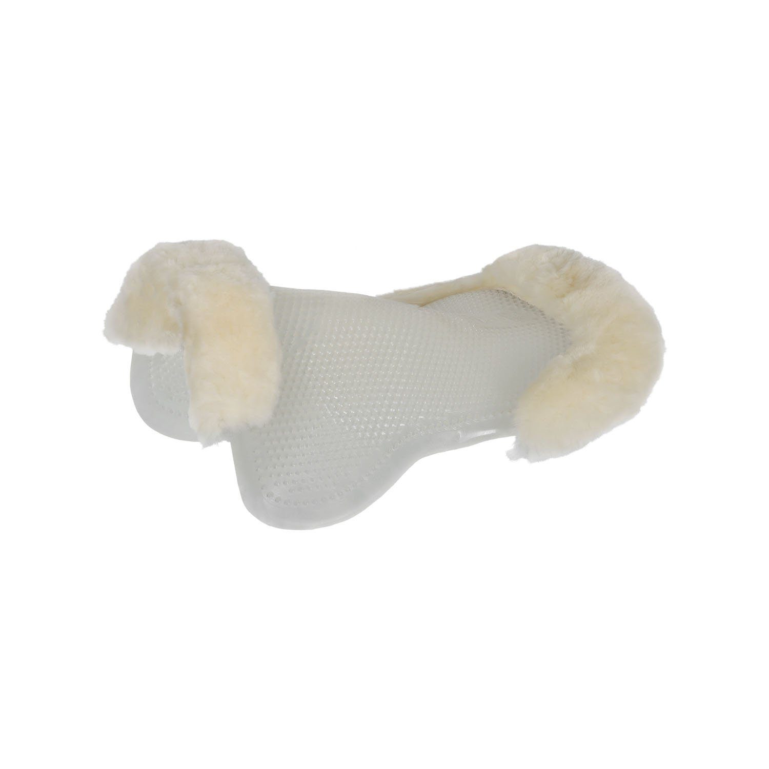 Acavallo Gelpad Acavallo Gel Pad Cut Out mit Schaffell Pony
