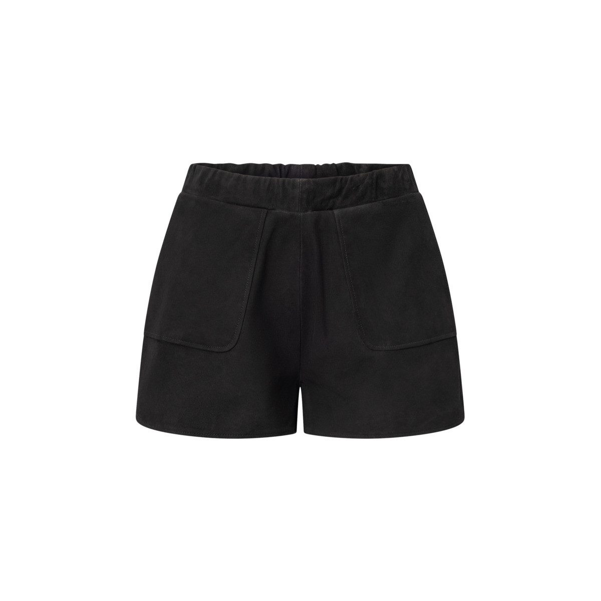 Bolongaro Trevor Lederhose Tracie Short Damen (1-tlg) Hose aus Leder, Lederhose, Trachtenhose, Freizeithose, Damenhose