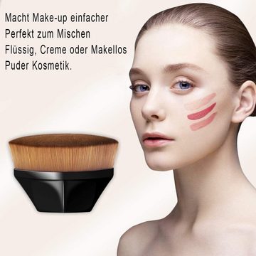 Scheiffy Foundationpinsel Foundation-Pinsel, Make-up-Pinsel, hautfreundlich, Mit Kunststoffbox, Schönheitswerkzeuge für Frauen für jeden Hauttyp
