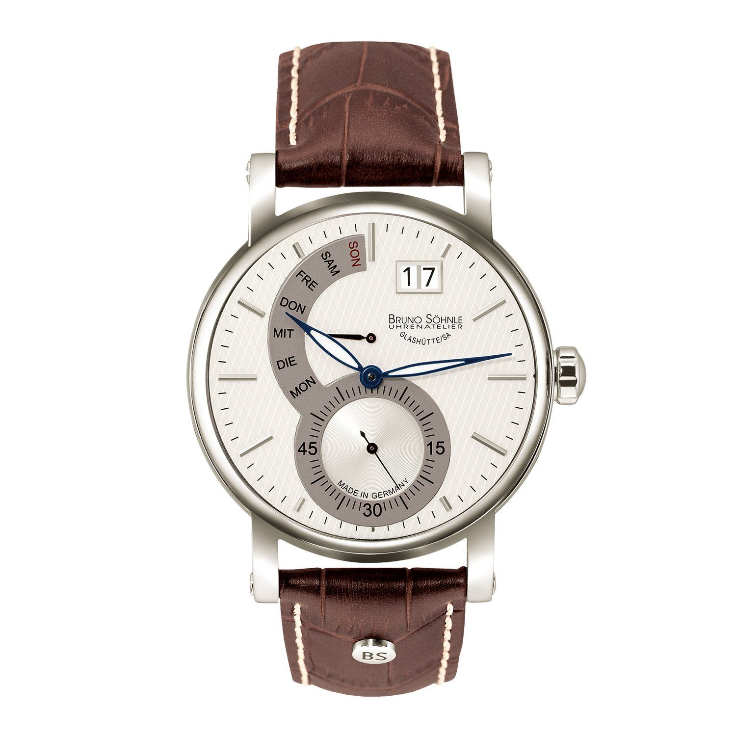 Quarzuhr Bruno Söhnle Quarz Pesaro II 073 Herrenuhr 17-13073-283