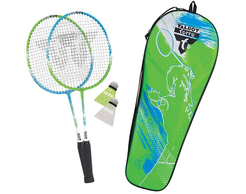 Badmintonschläger Badm.-Set ATTACKER JUNIOR im Thermo