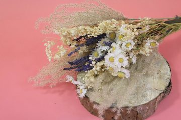 Trockenblume Getrocknter Blumenstrauß "PastelHarmony", Kunstharz.Art
