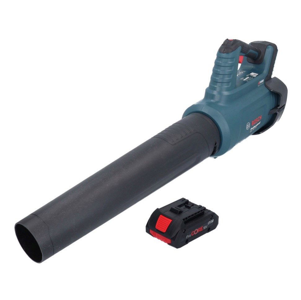 Bosch Professional Akku-Laubbläser GBL 18V-750 Professional Akku Gebläse 18 V BITURBO Brushless + 1x