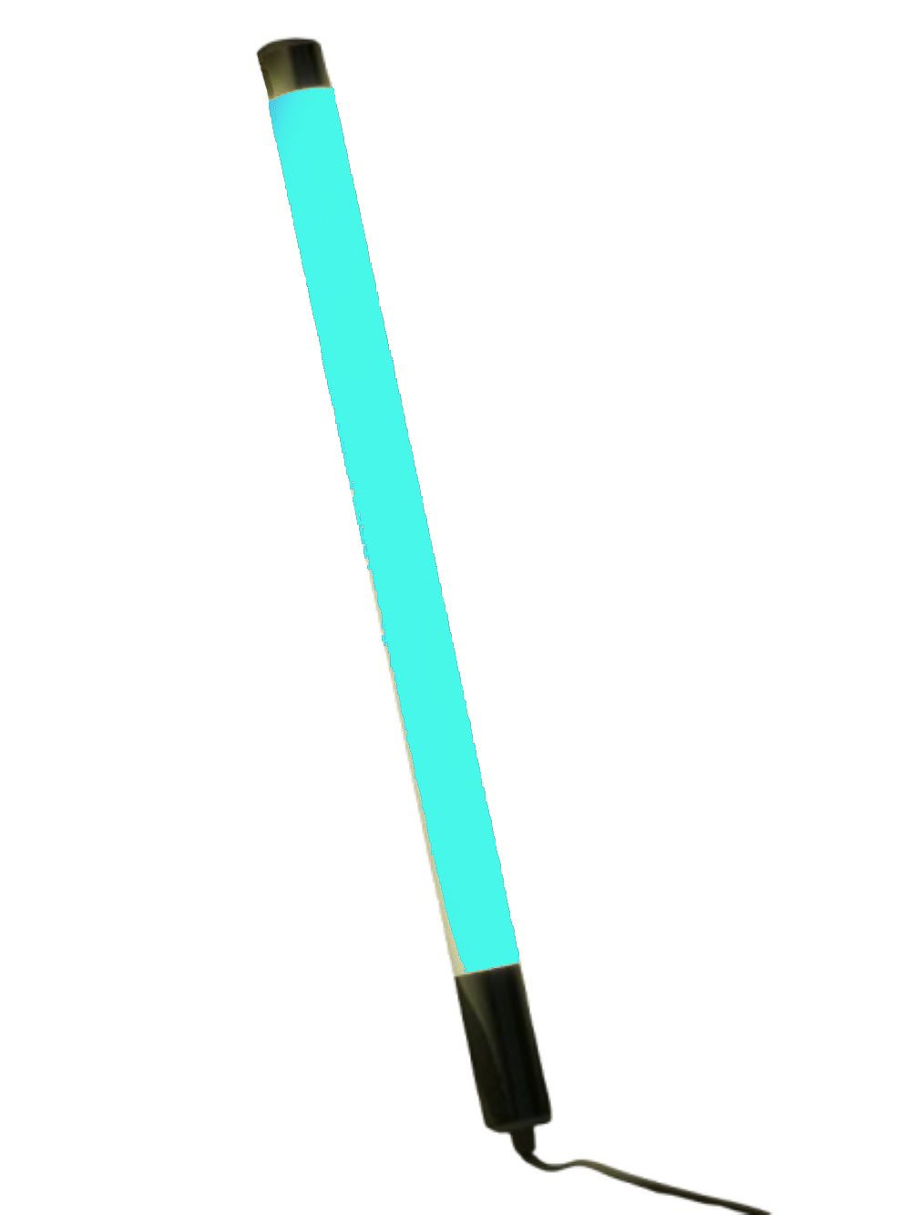 XENON LED Wandleuchte 9780 LED Stab VISION 24W 153 cm EK Kabel-weiß Kunststoff-Röhre Türkis, LED, Xenon / Türkis