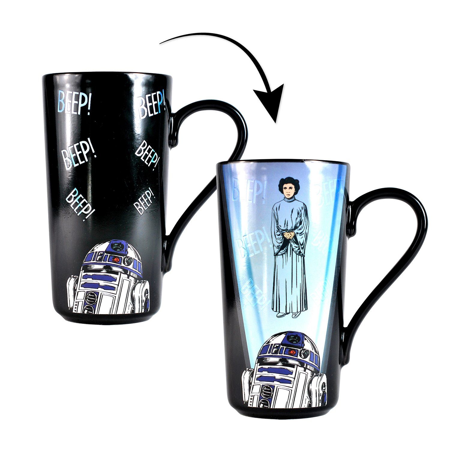 Star Wars Leia/R2-D2 HMB Macchiato Tasse Becher Thermo Latte